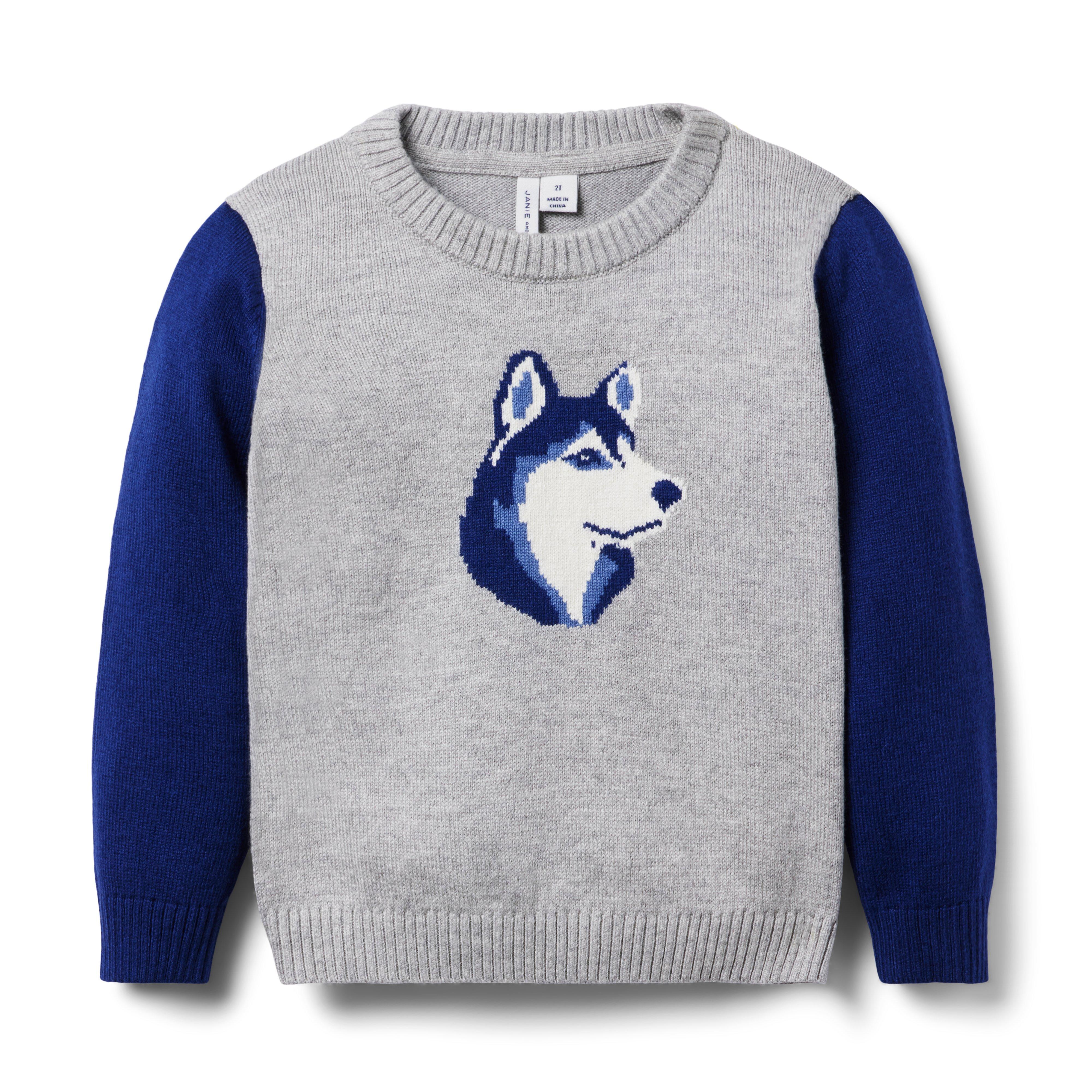 Boy Connor Navy Tiger Sweater by Janie and Jack