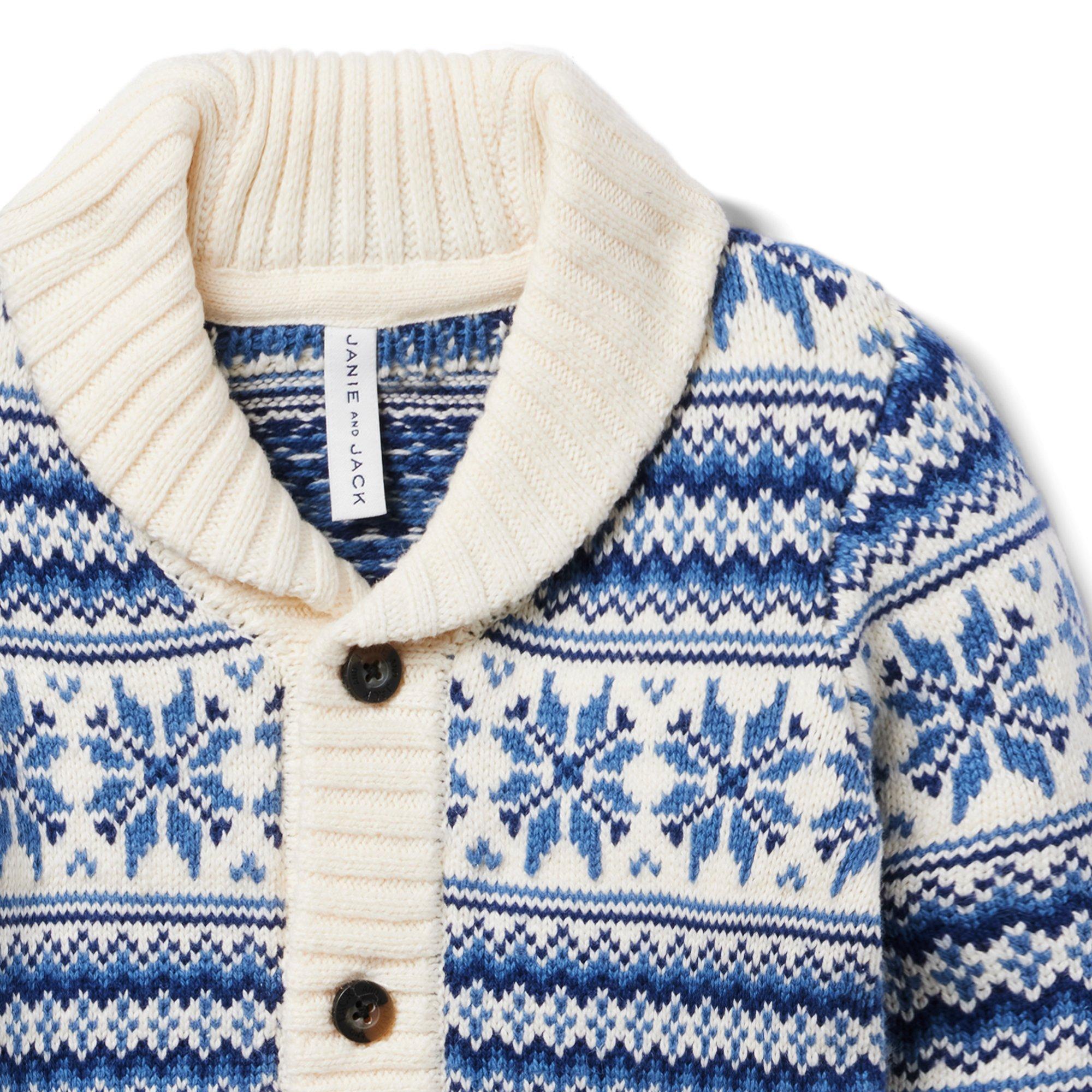 The Festive Fair Isle Cardigan