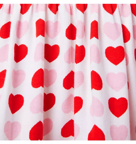 Heart Puff Sleeve Dress image number 2