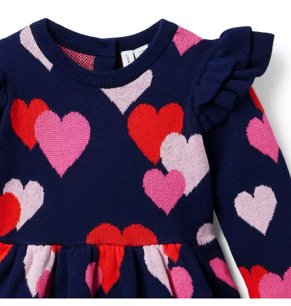 Heart Sweater Dress image number 3