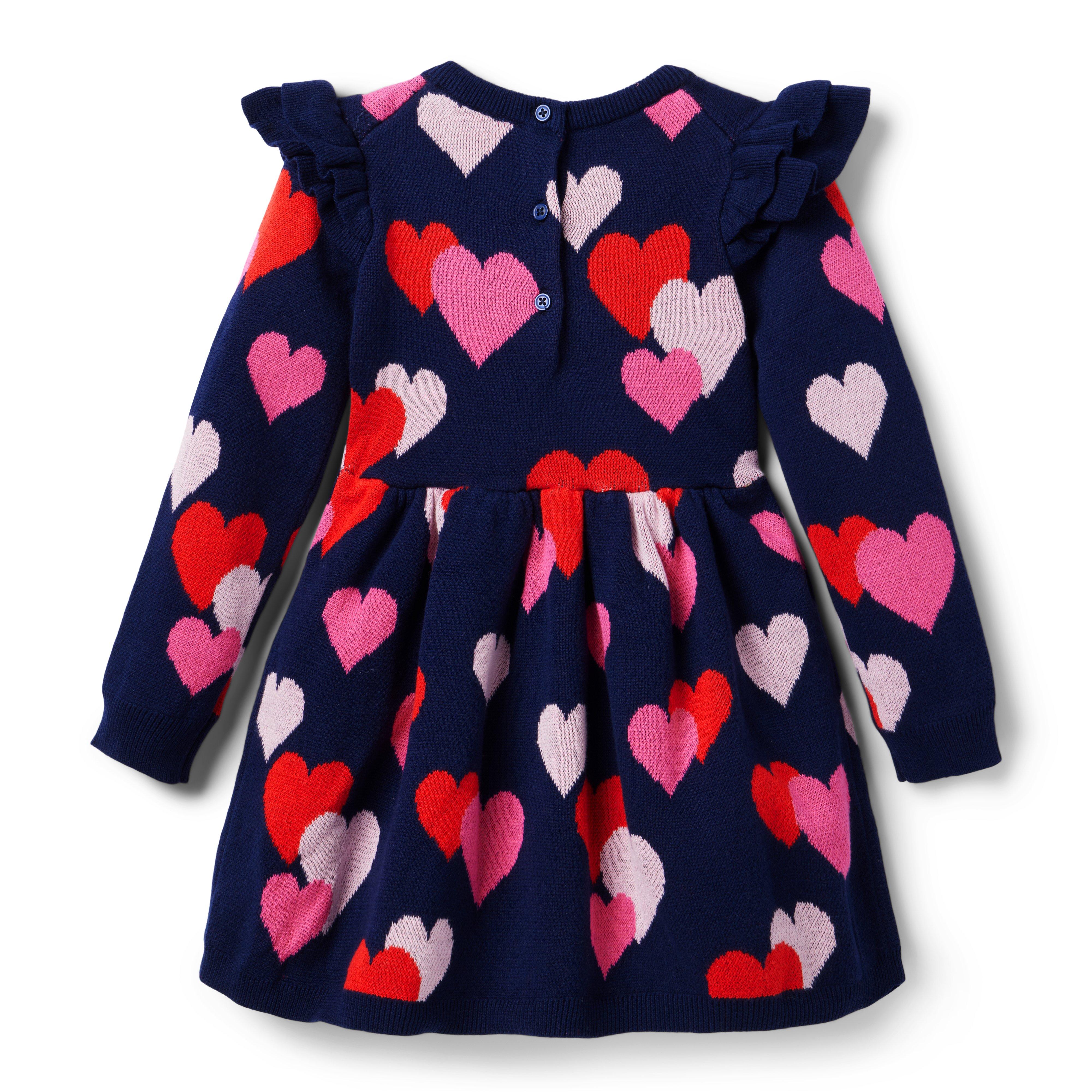 Derek Heart Girls 2T-4T Sweater Dress with Matching Scrunchie – S&D Kids