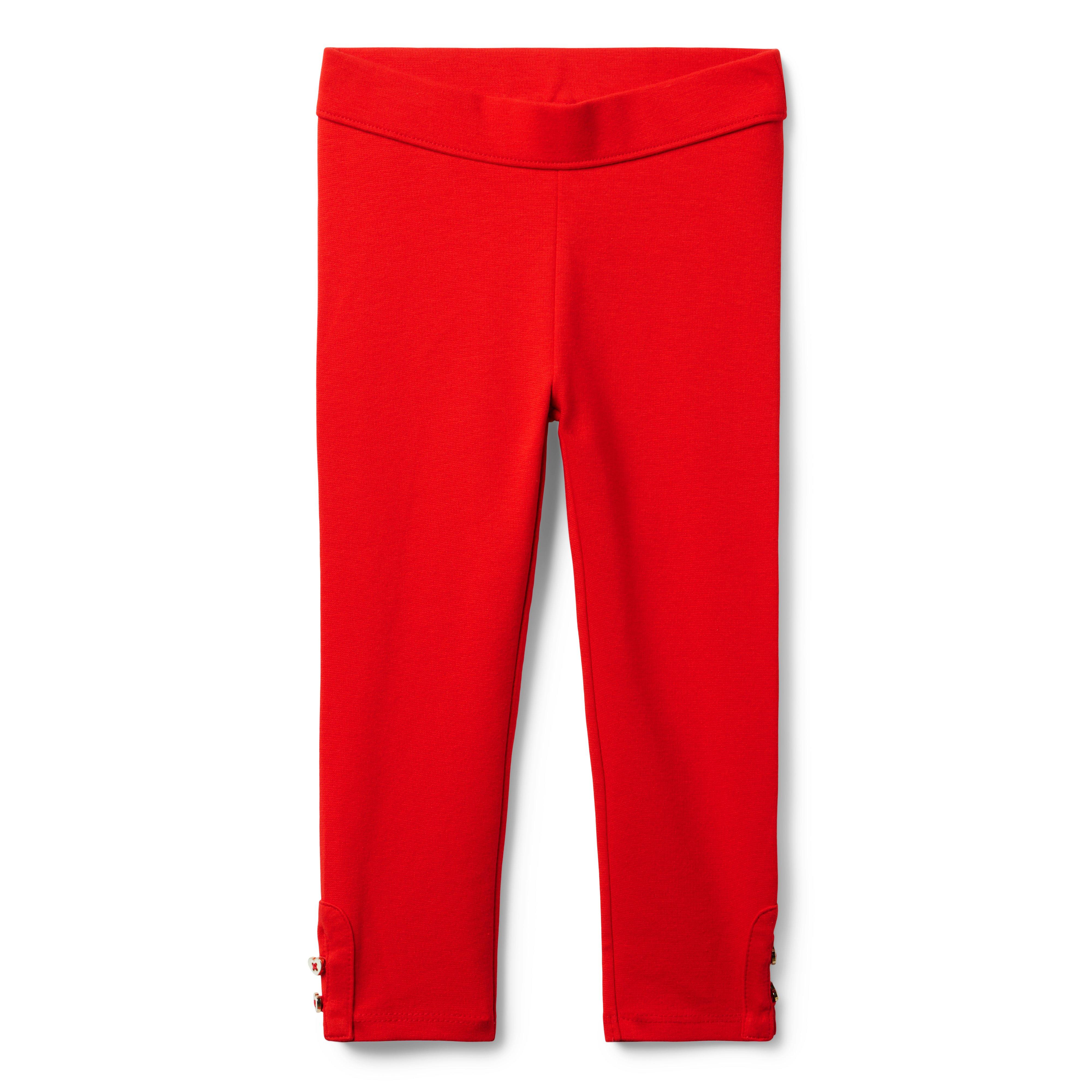 Button Cuff Ponte Pant