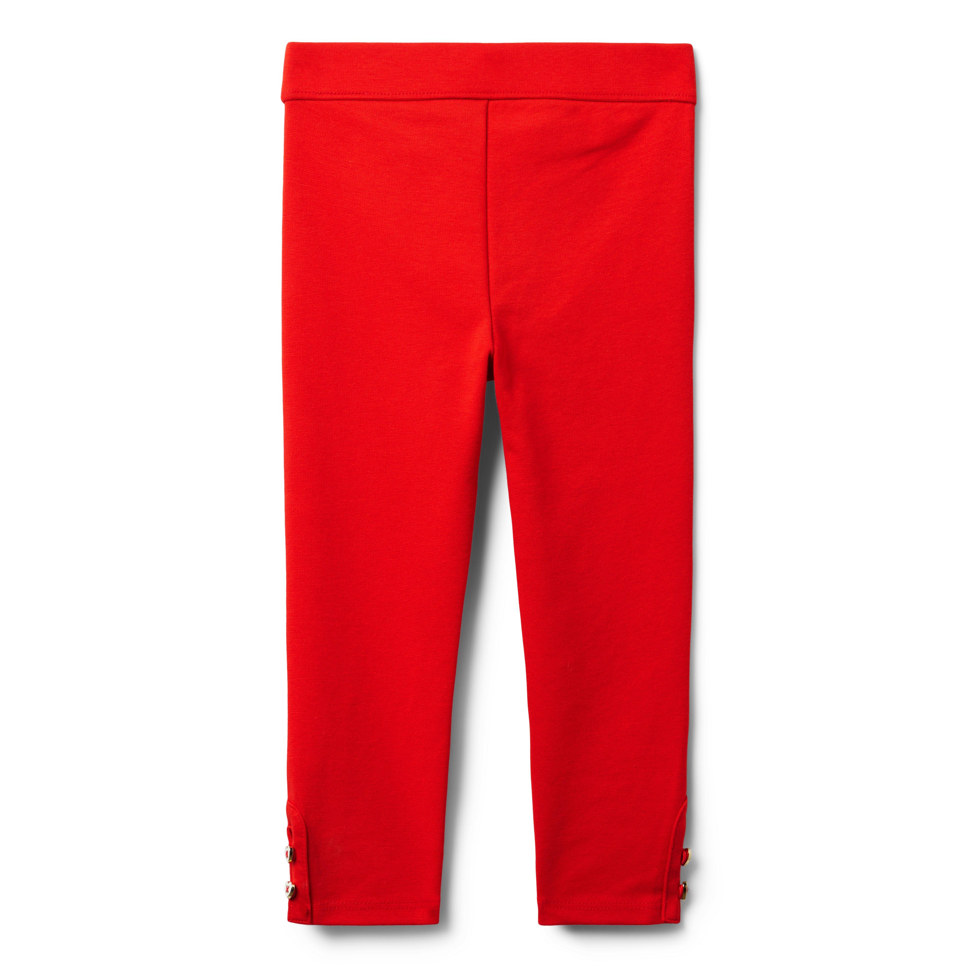 Button Cuff Ponte Pant