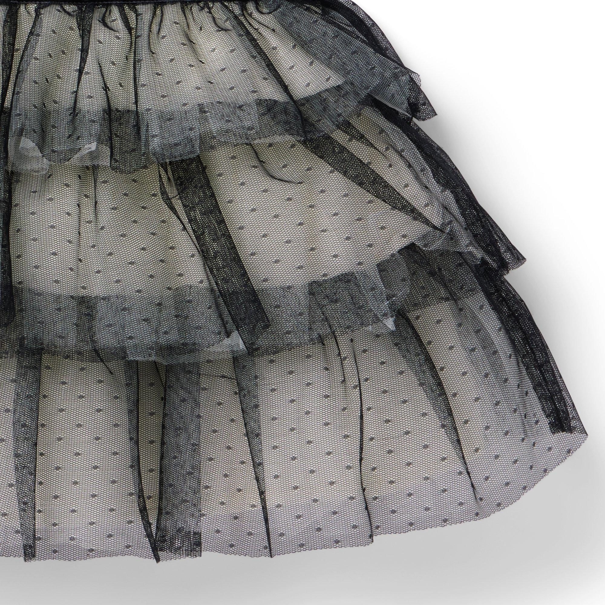 Dot Tiered Tulle Dress image number 4