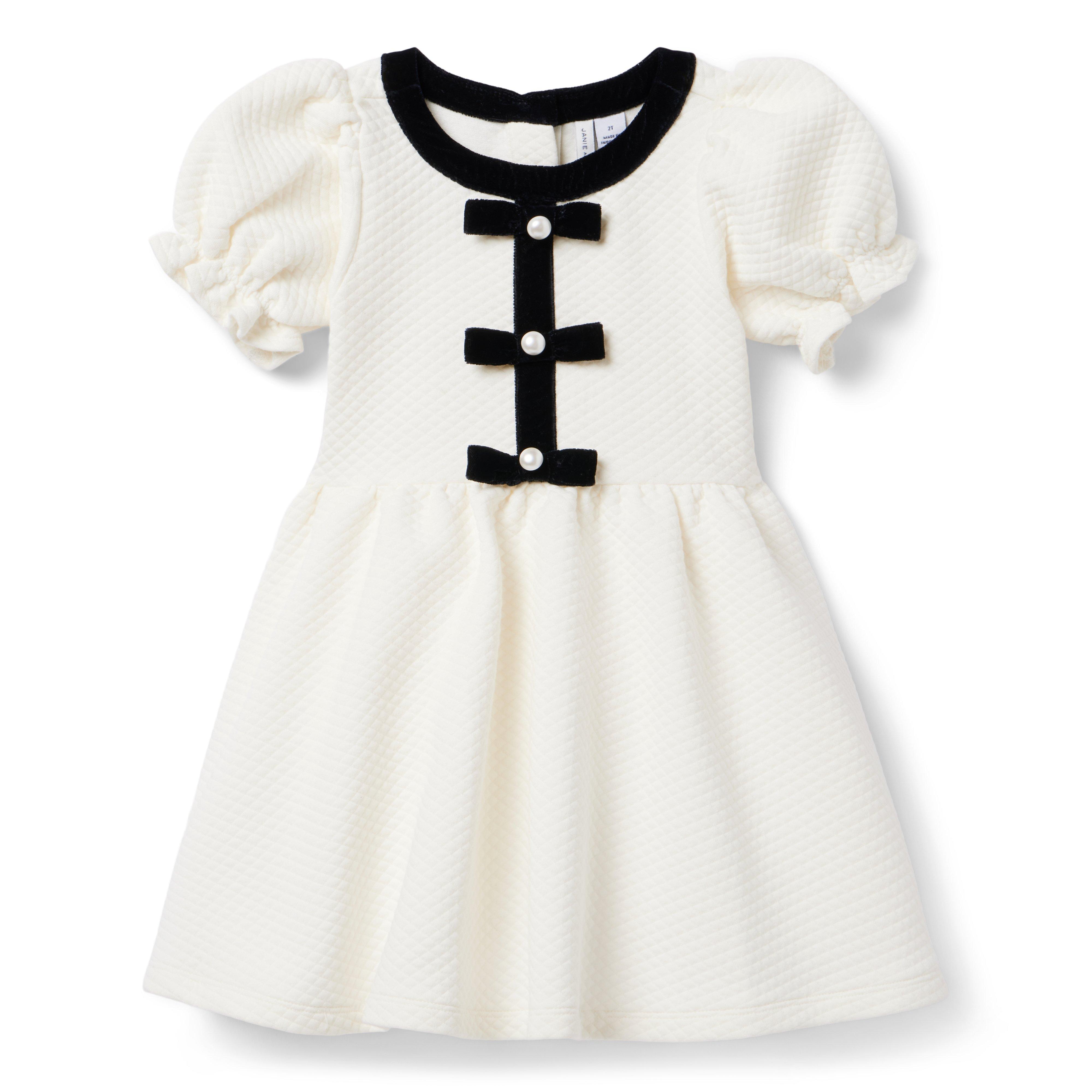 Girl Cream And Sugar The Festive Bow Dress by Janie and Jack