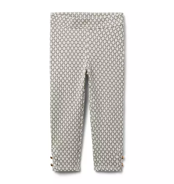 Geo Button Cuff Jacquard Pant image number 0