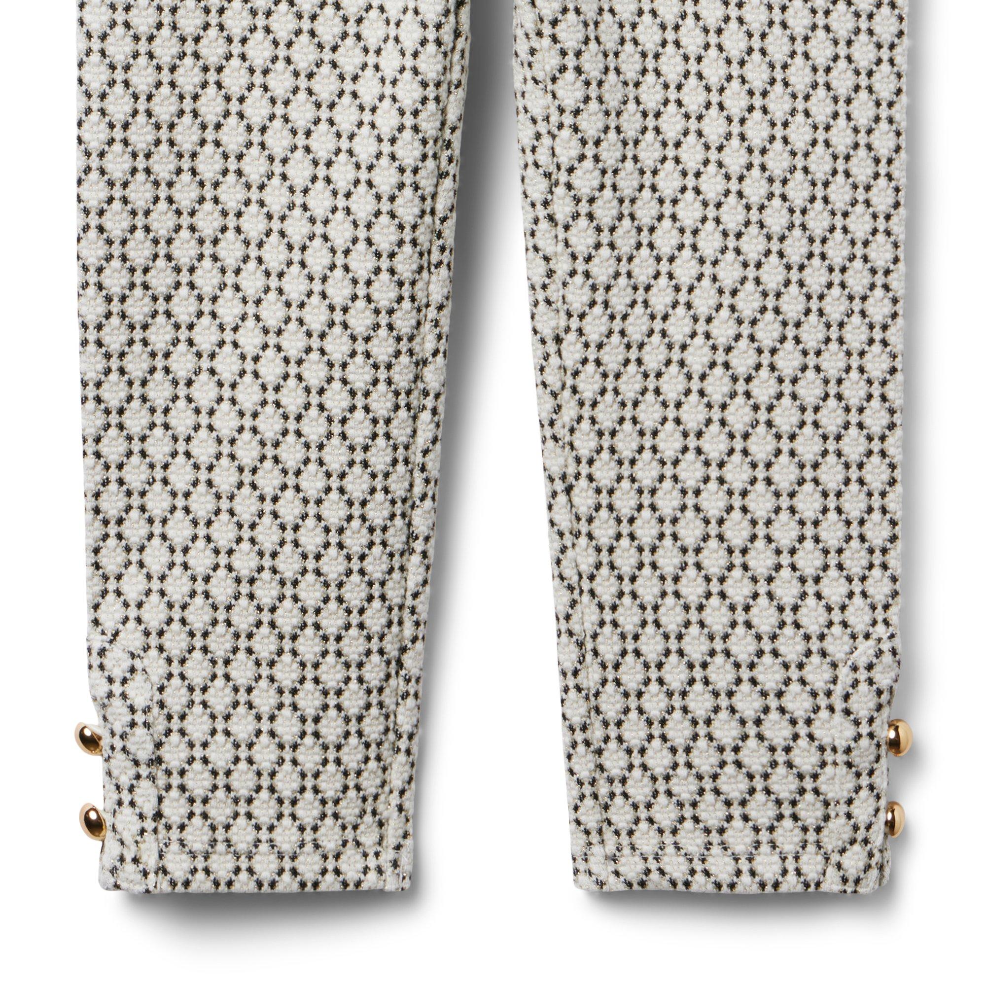 Geo Button Cuff Jacquard Pant image number 3