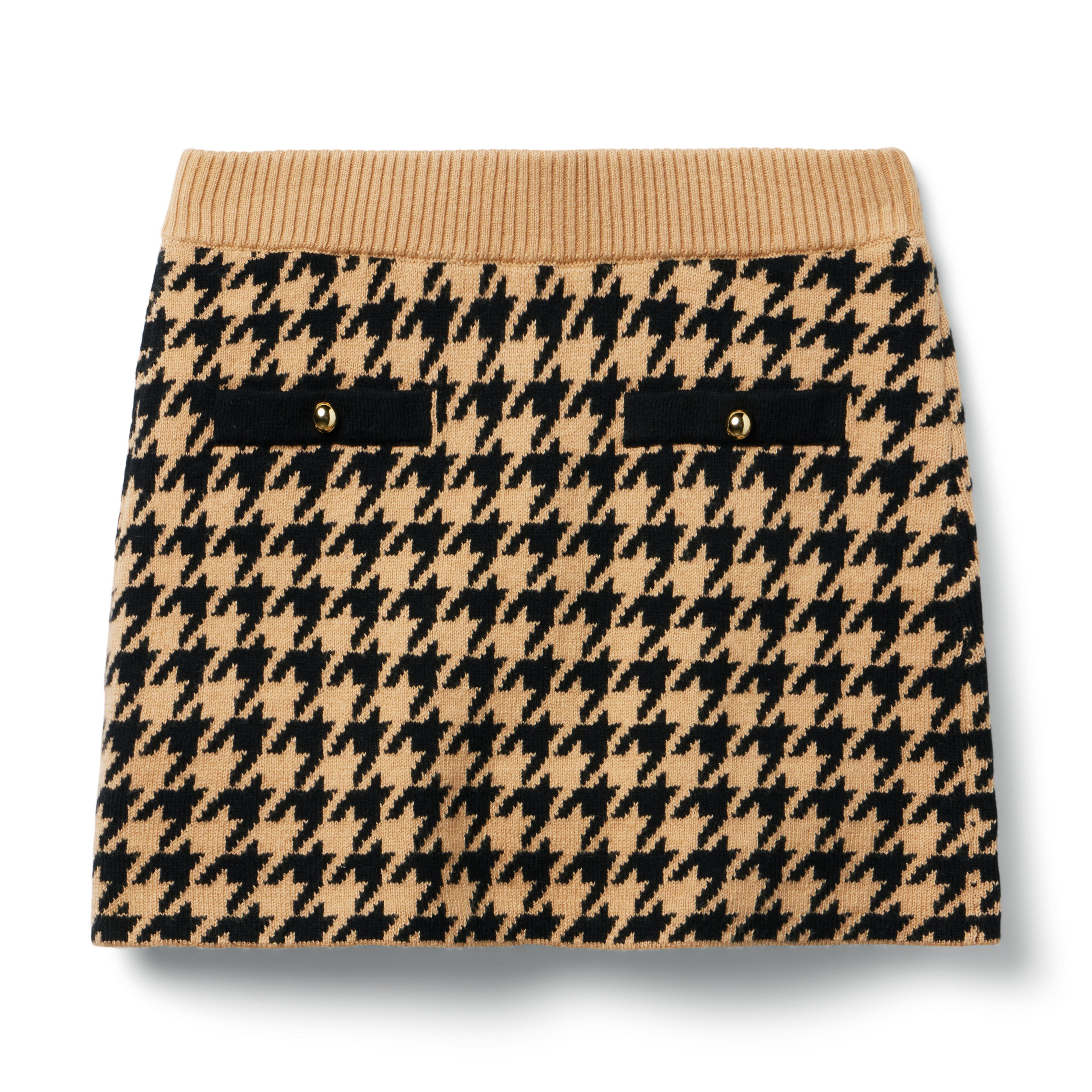 Houndstooth Skirt