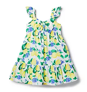 Lemon Bow Dress