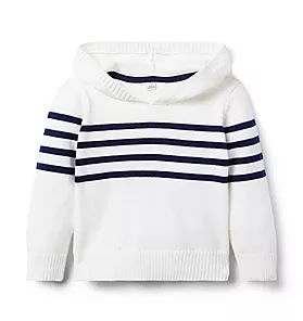 The Stripe Hooded Sweater
