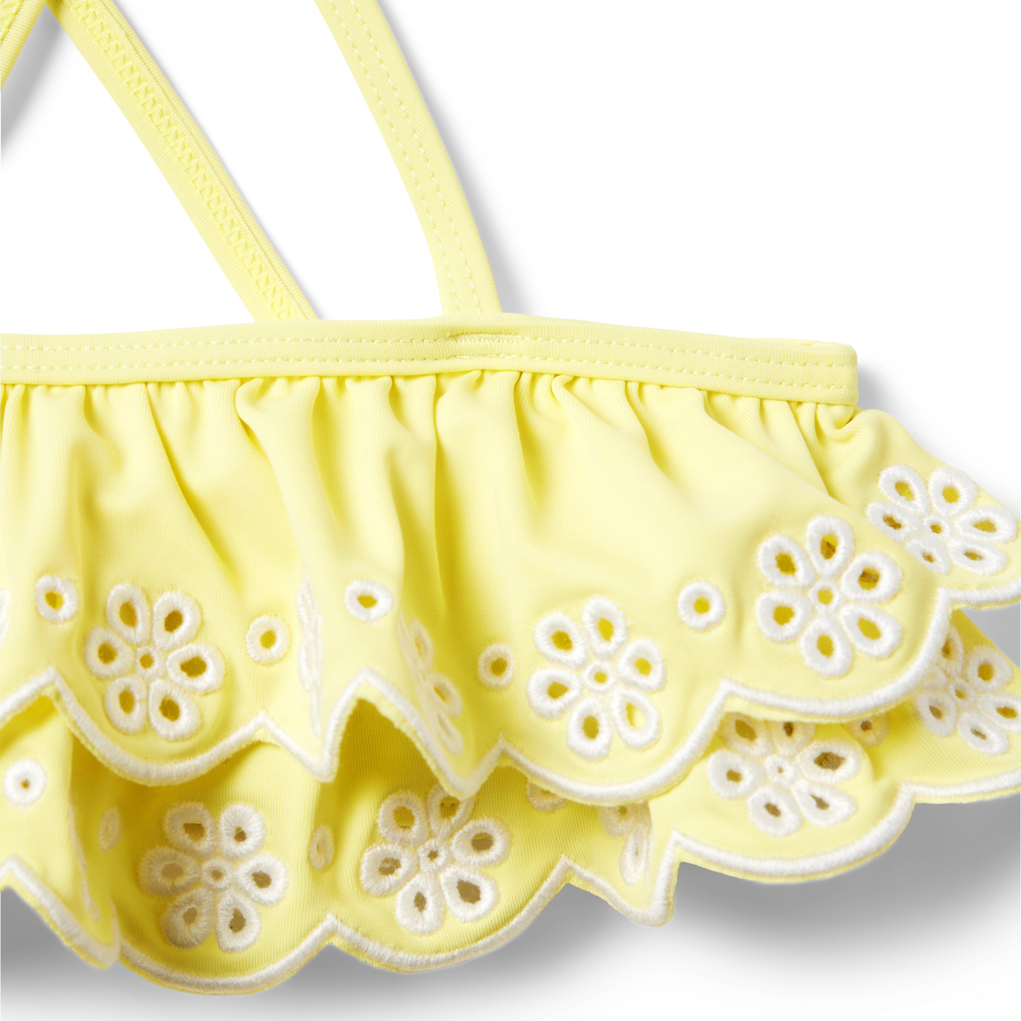 Recycled Eyelet 2-Piece Swimsuit