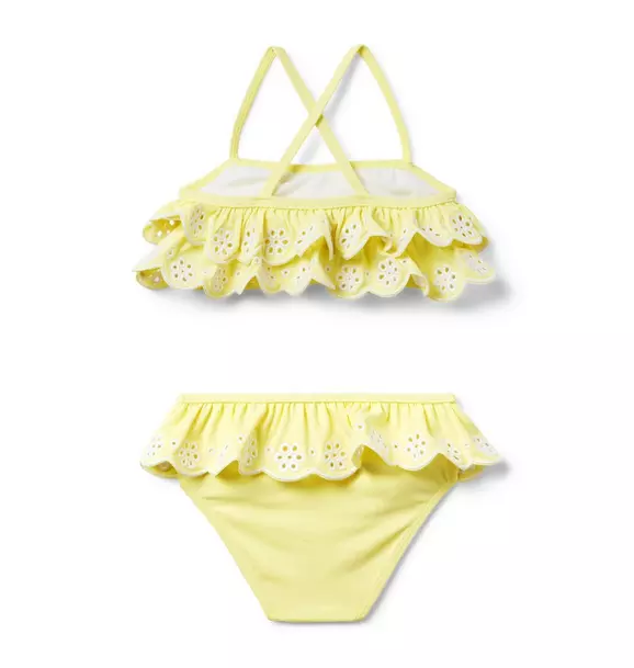 Recycled Eyelet 2-Piece Swimsuit image number 1