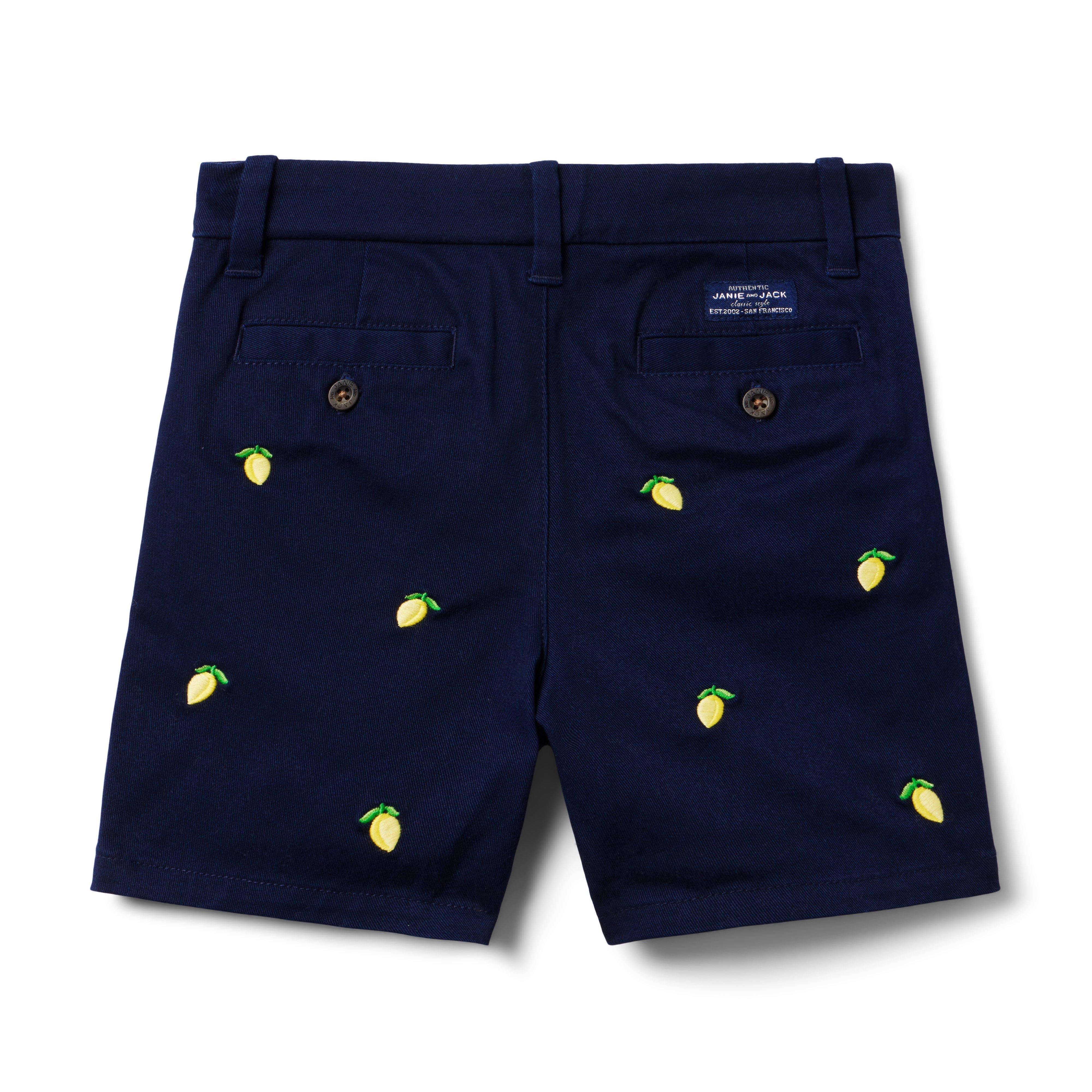 The Embroidered Twill Short