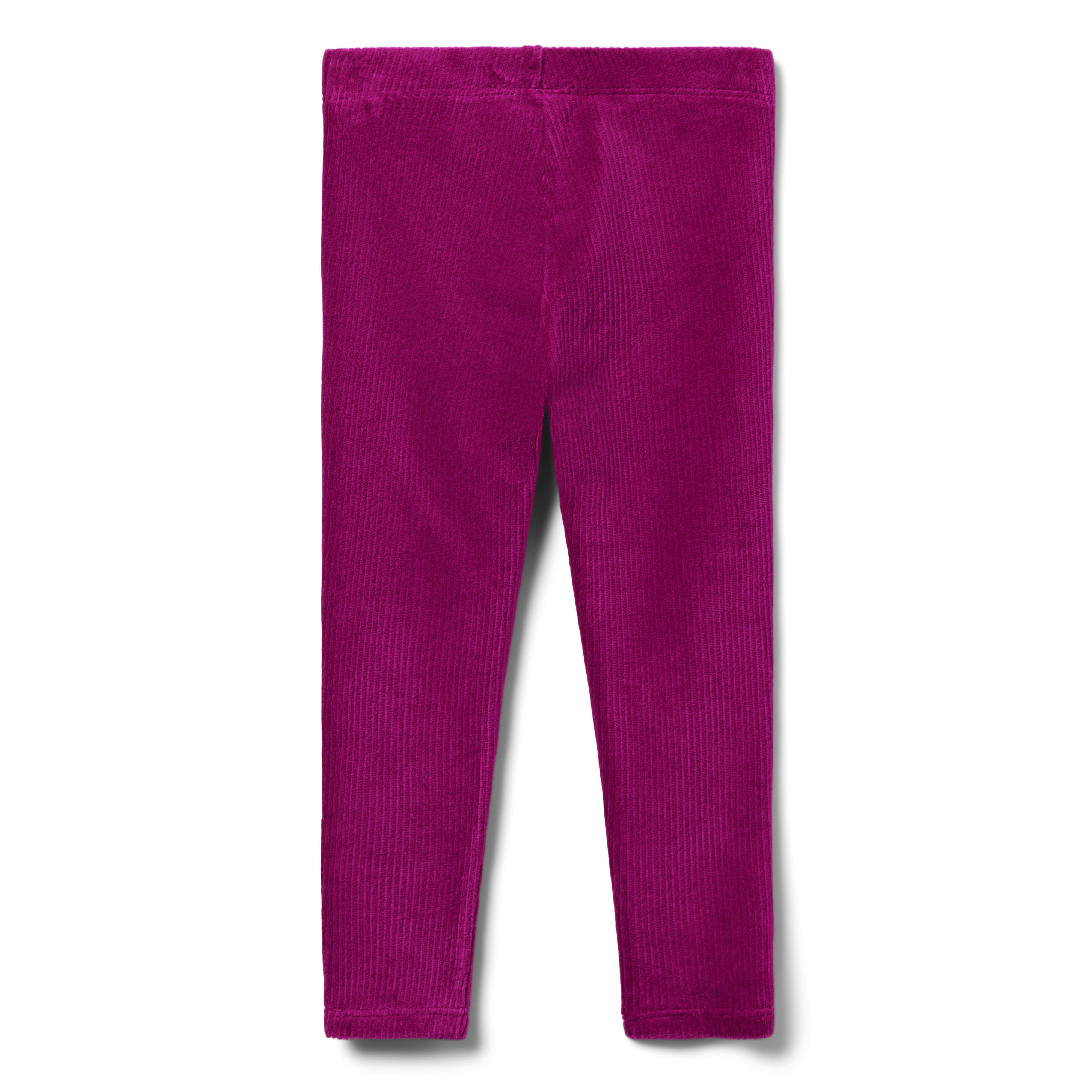 Mauve Velour Leggings