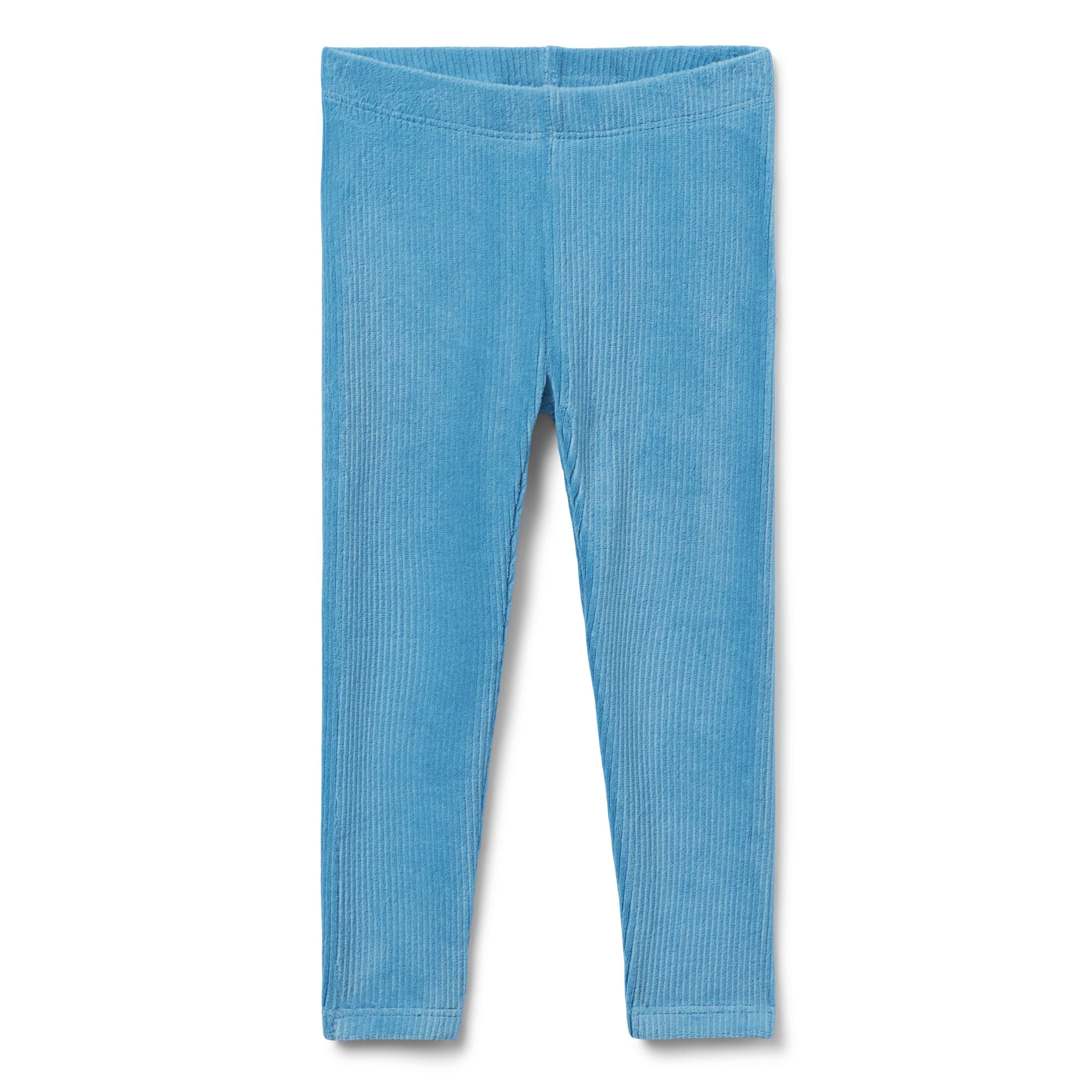 Girl Bright Blue Corduroy Legging by Janie and Jack