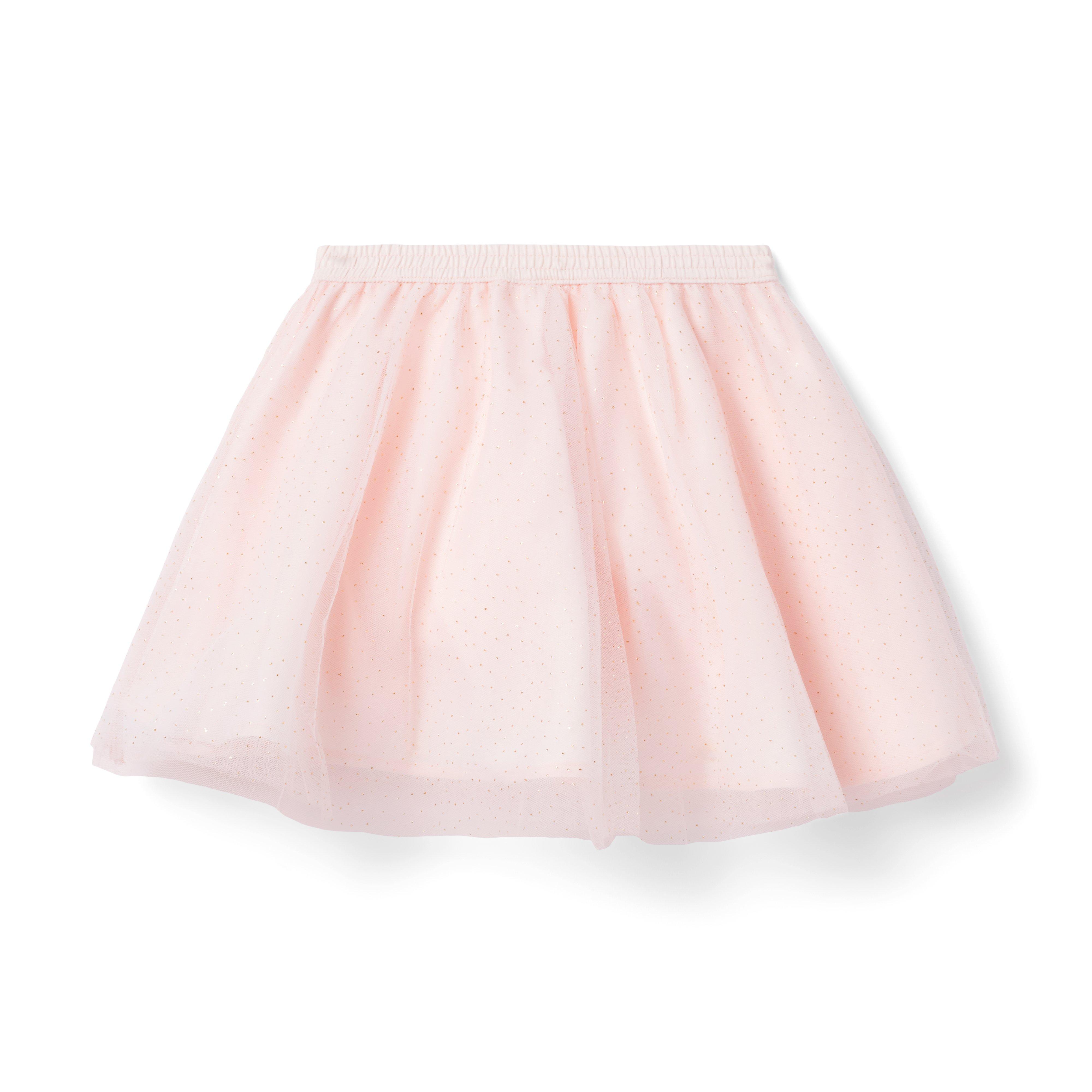 Girl Pale Pink Sparkle The Sparkle Tulle Skirt by Janie and Jack