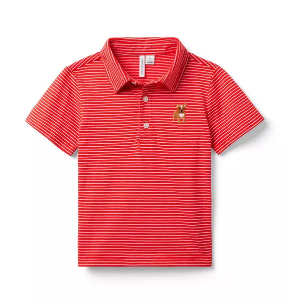 The Striped Jersey Polo image number 0