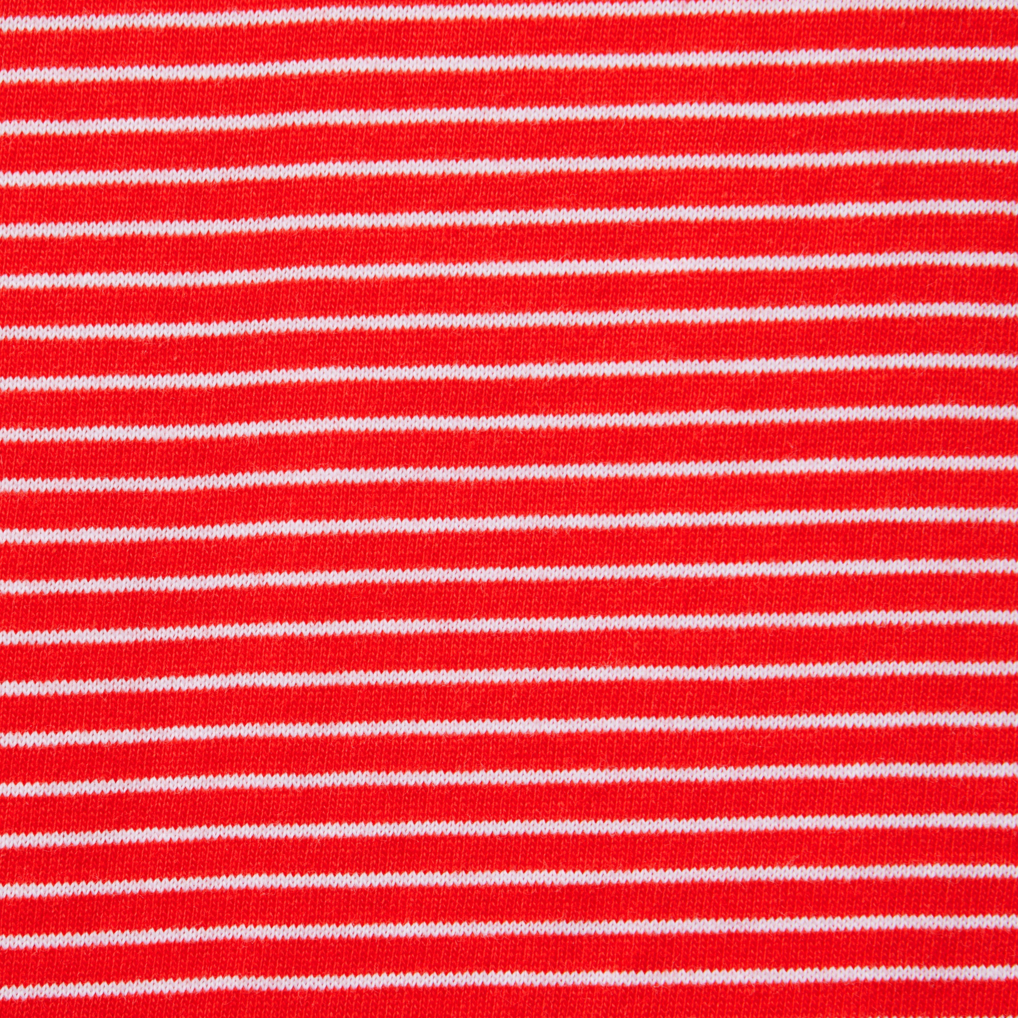 The Striped Jersey Polo