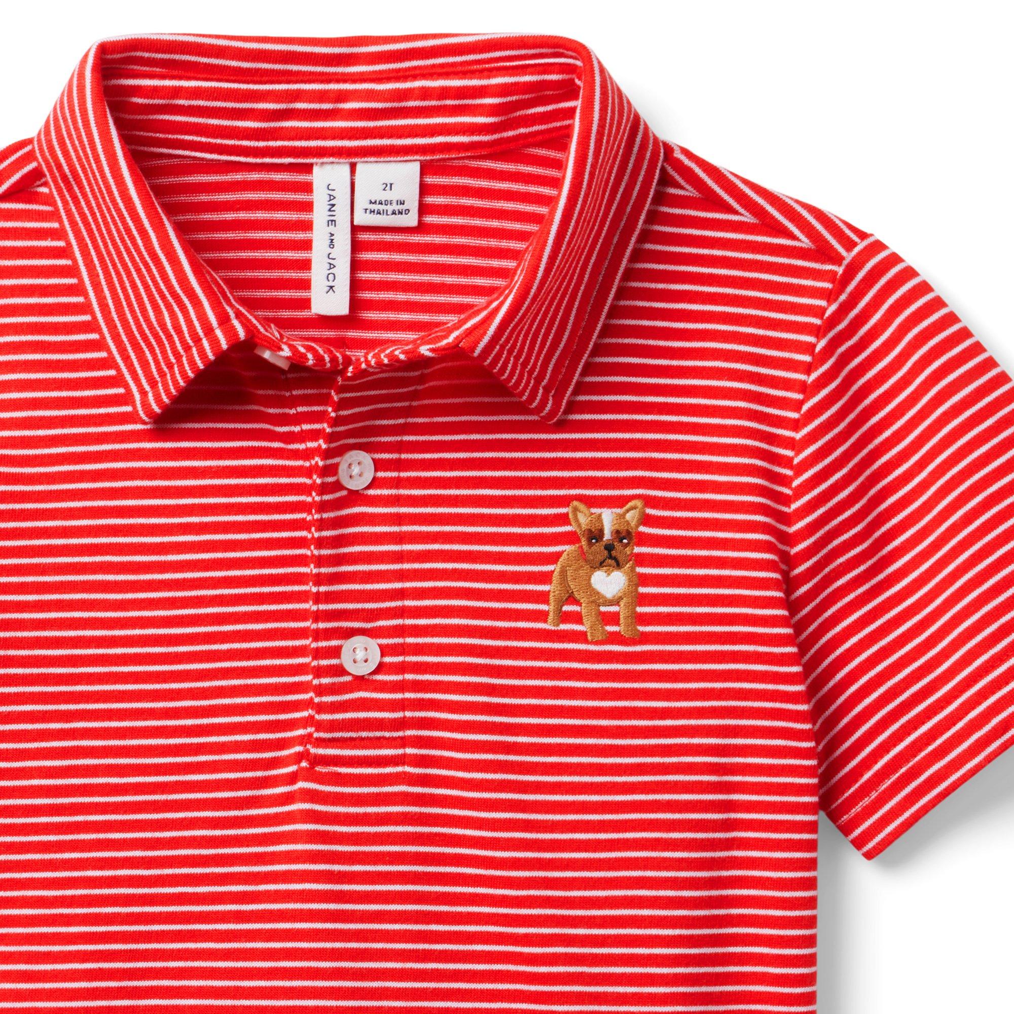 The Striped Jersey Polo image number 3