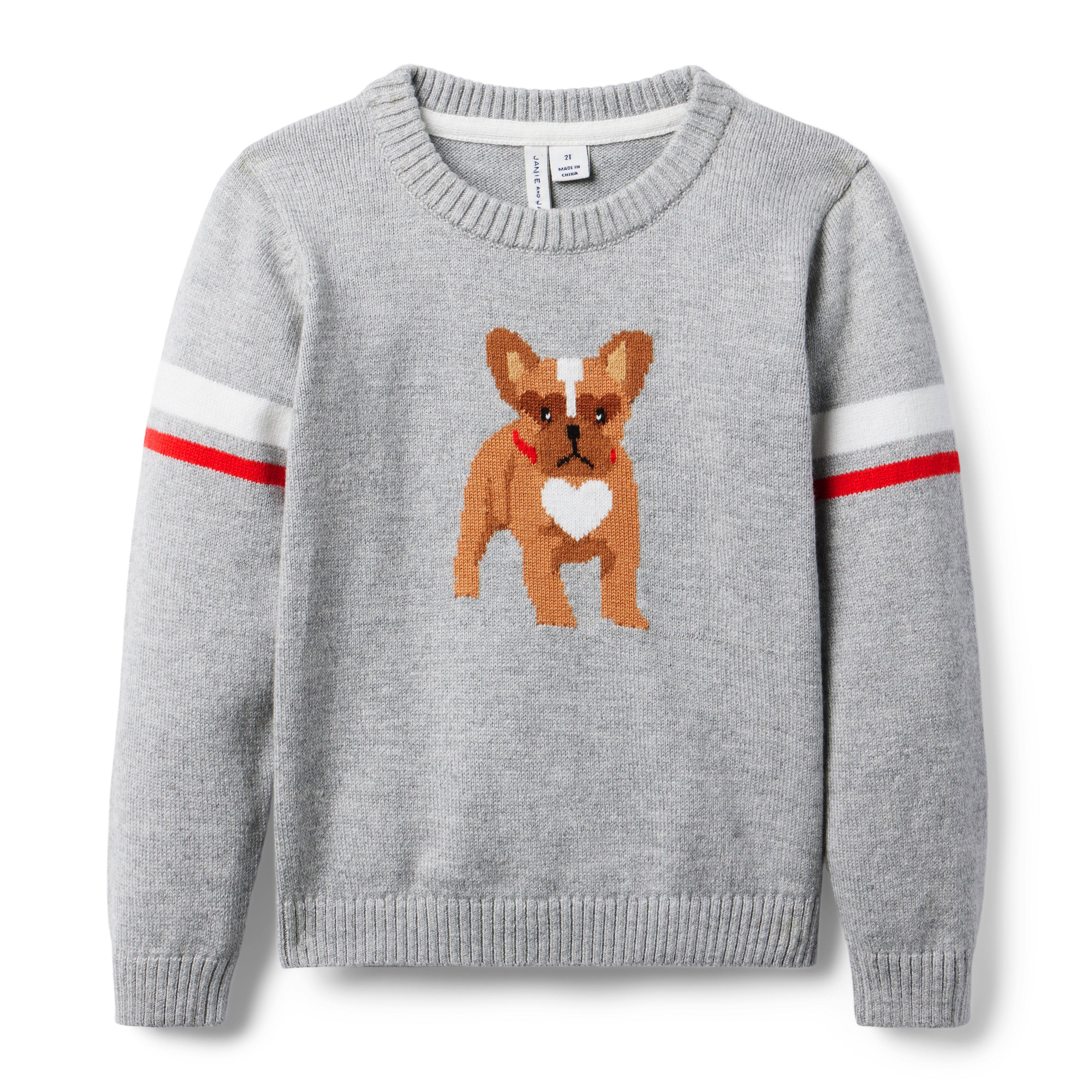 Talbots french bulldog outlet sweater