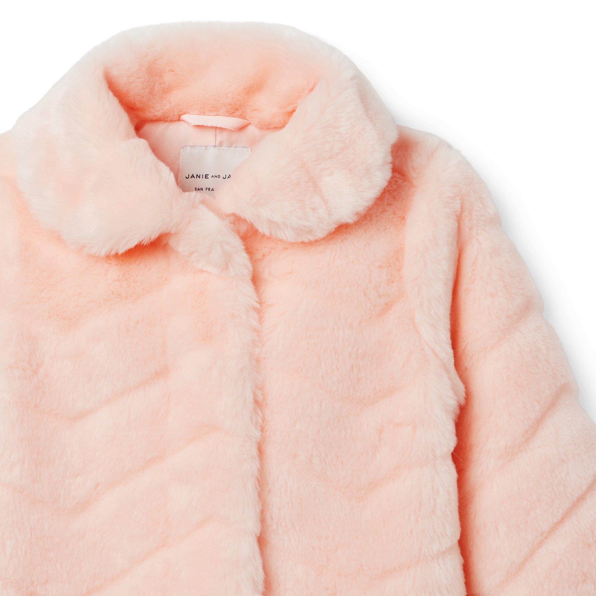 Luxe faux fur clearance coat