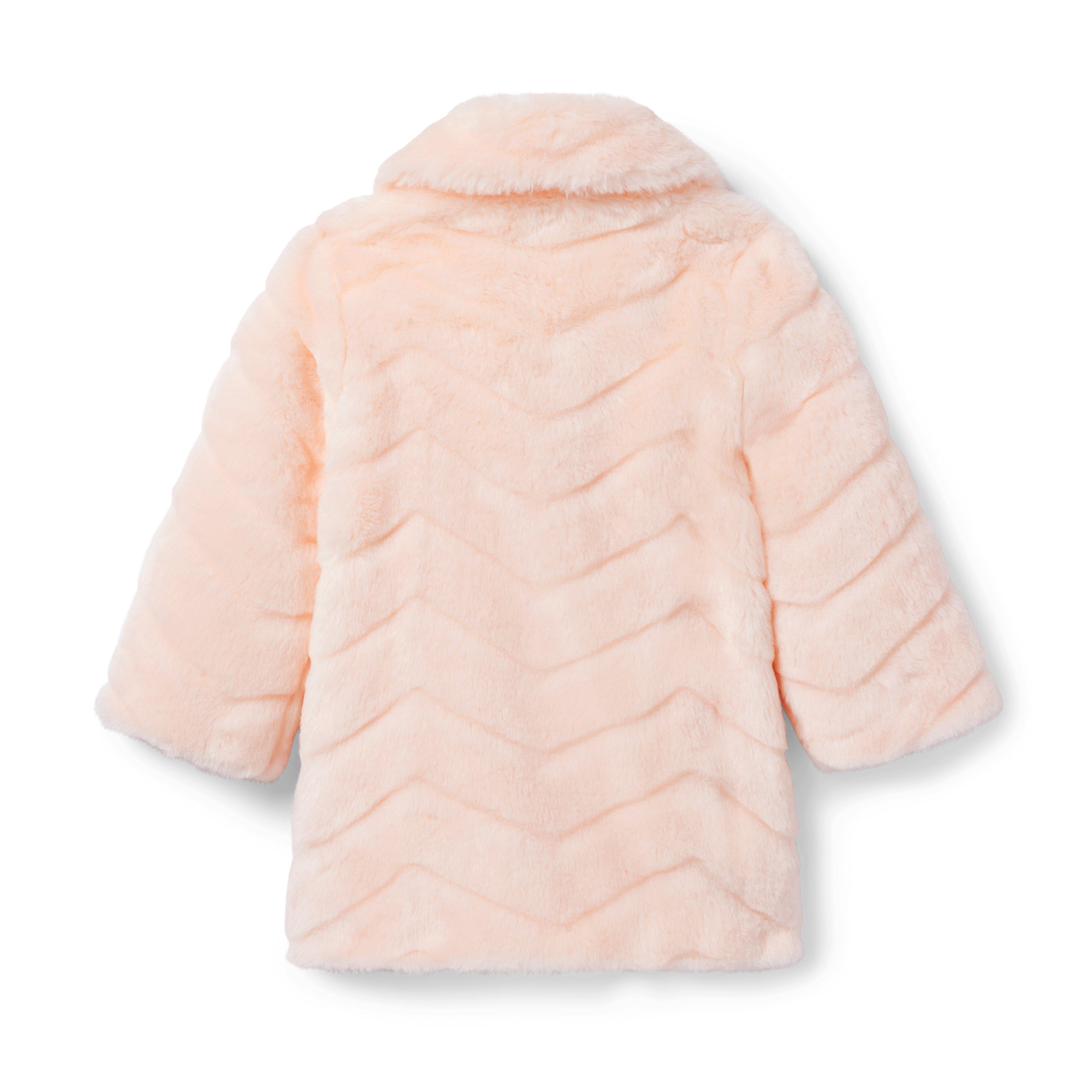 Girl Cream And Sugar The Plush Faux Fur Vest by Janie and Jack