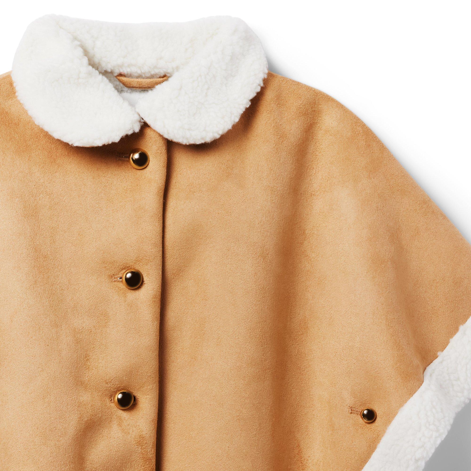 The Cozy Sherpa Cape