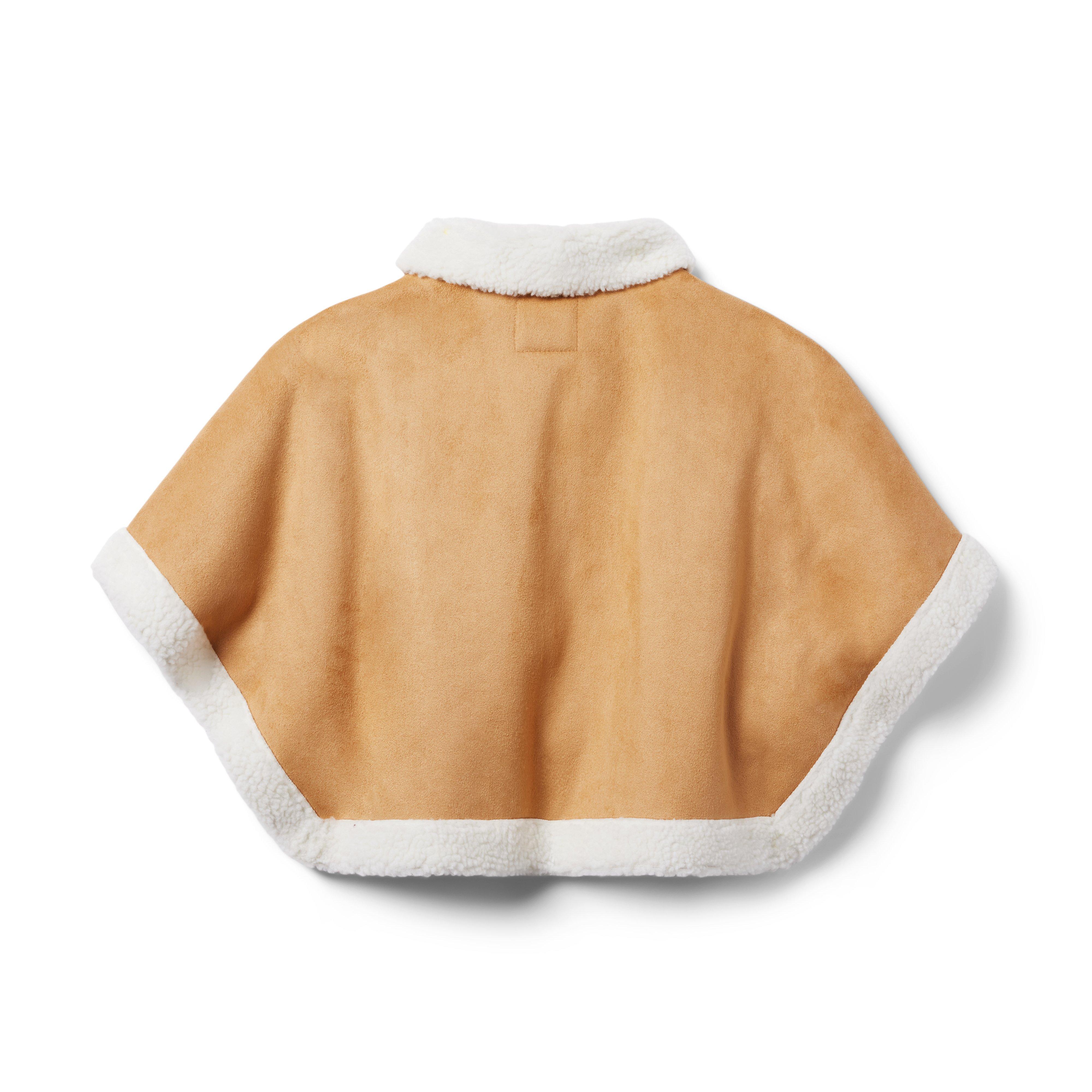 The Cozy Sherpa Cape image number 1