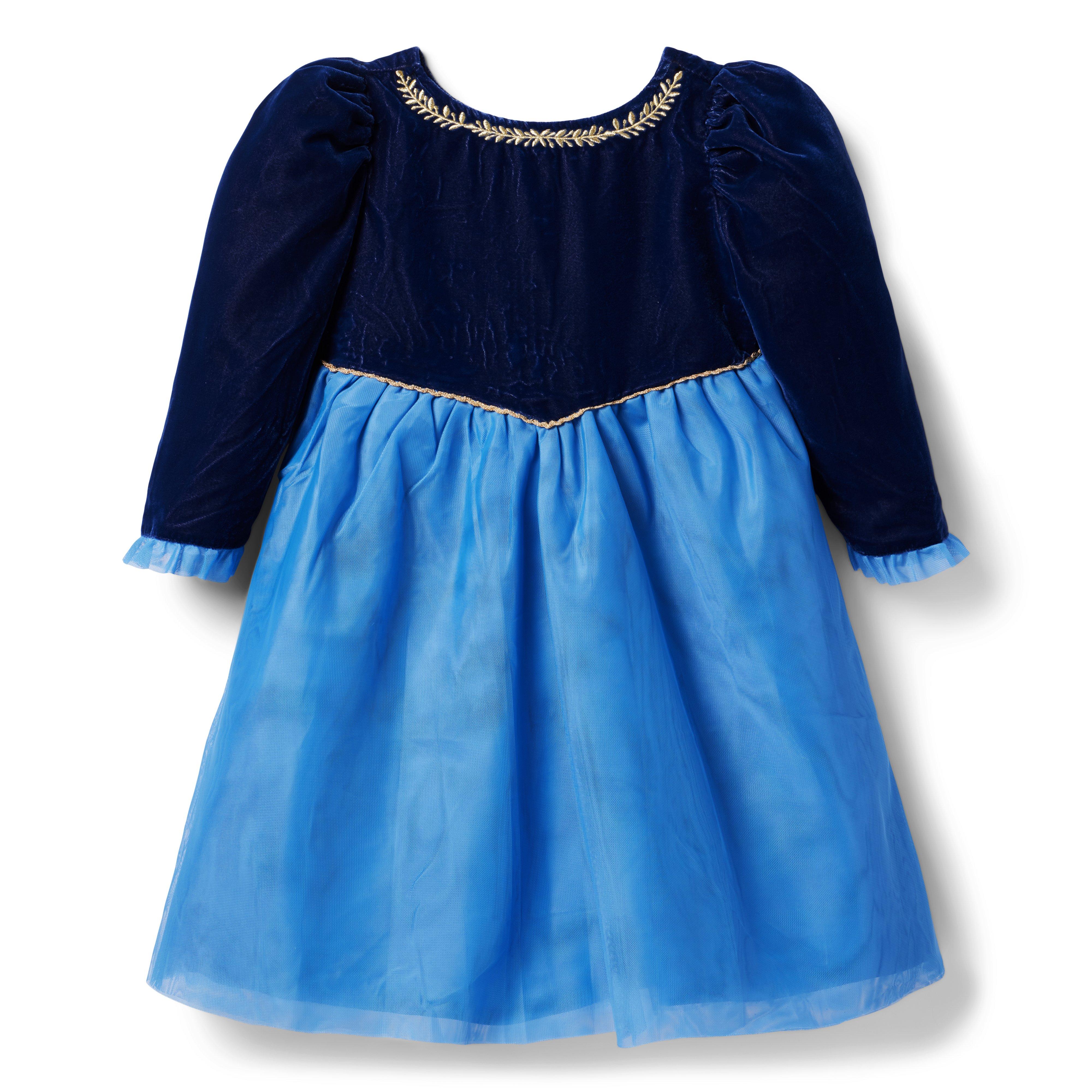 Disney Frozen Velvet Tulle Dress