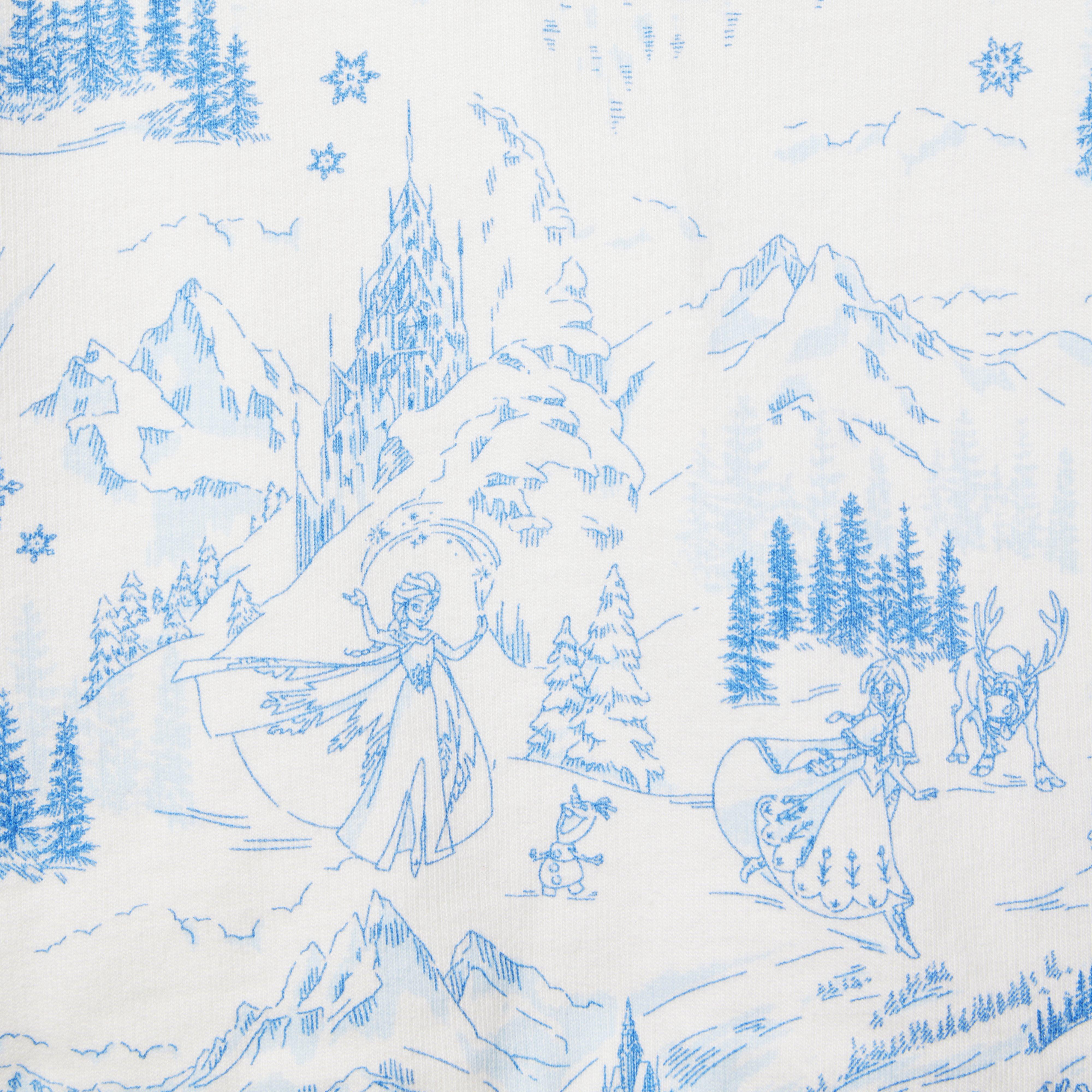 Girl Cream And Sugar Frozen Toile Disney Frozen Toile Jogger by Janie and  Jack