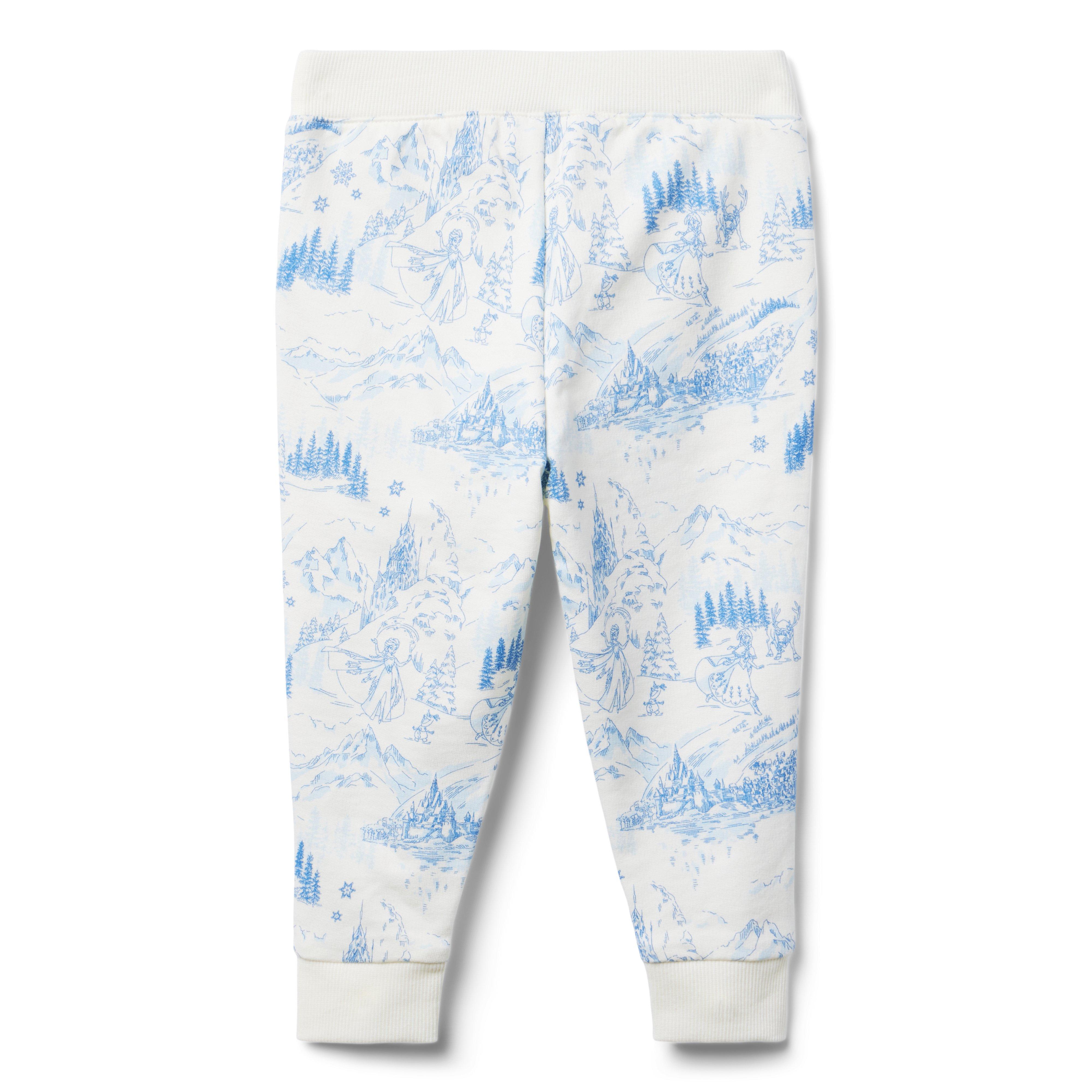 Girl Cream And Sugar Frozen Toile Disney Frozen Toile Jogger by Janie and  Jack
