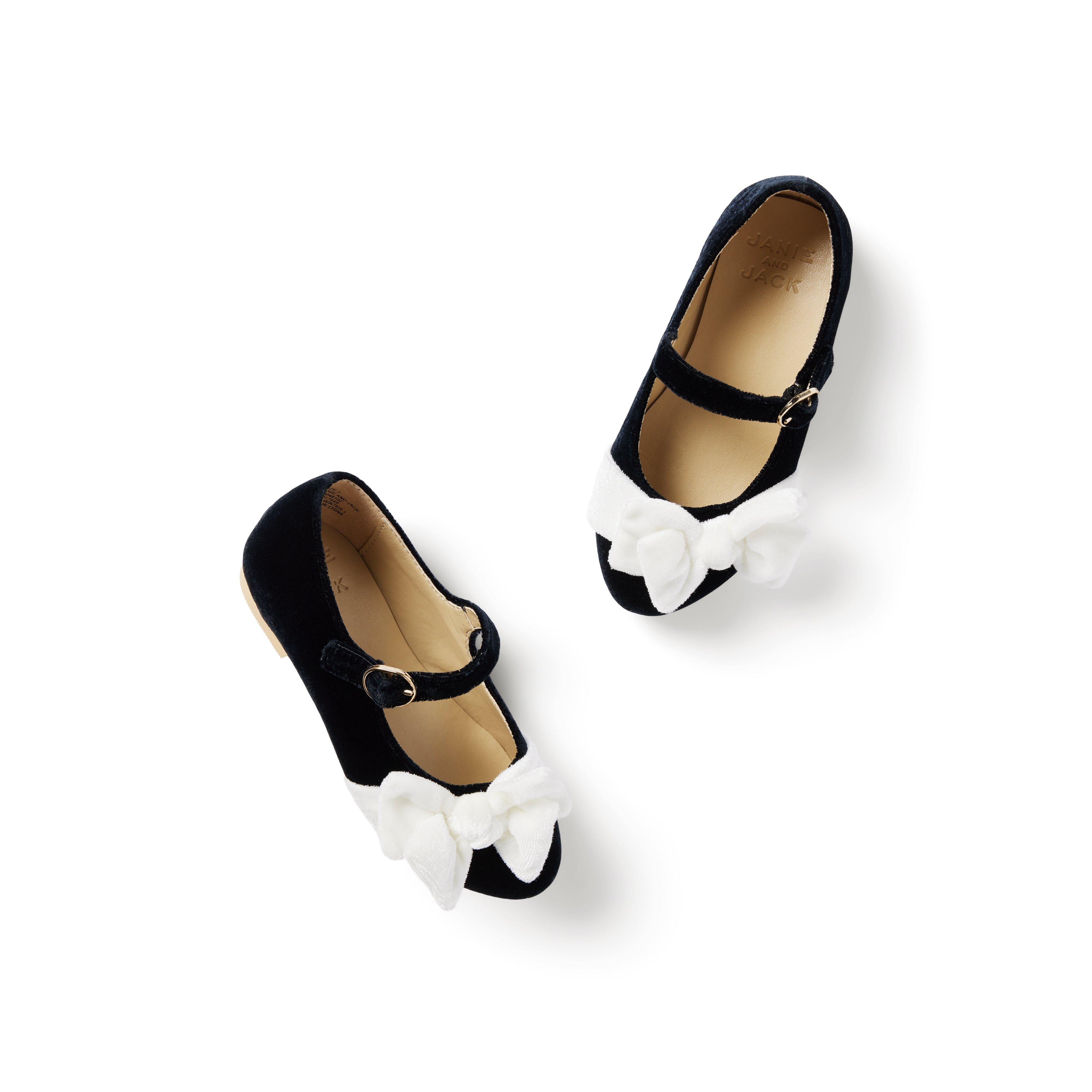 Velvet Bow Ballet Flat