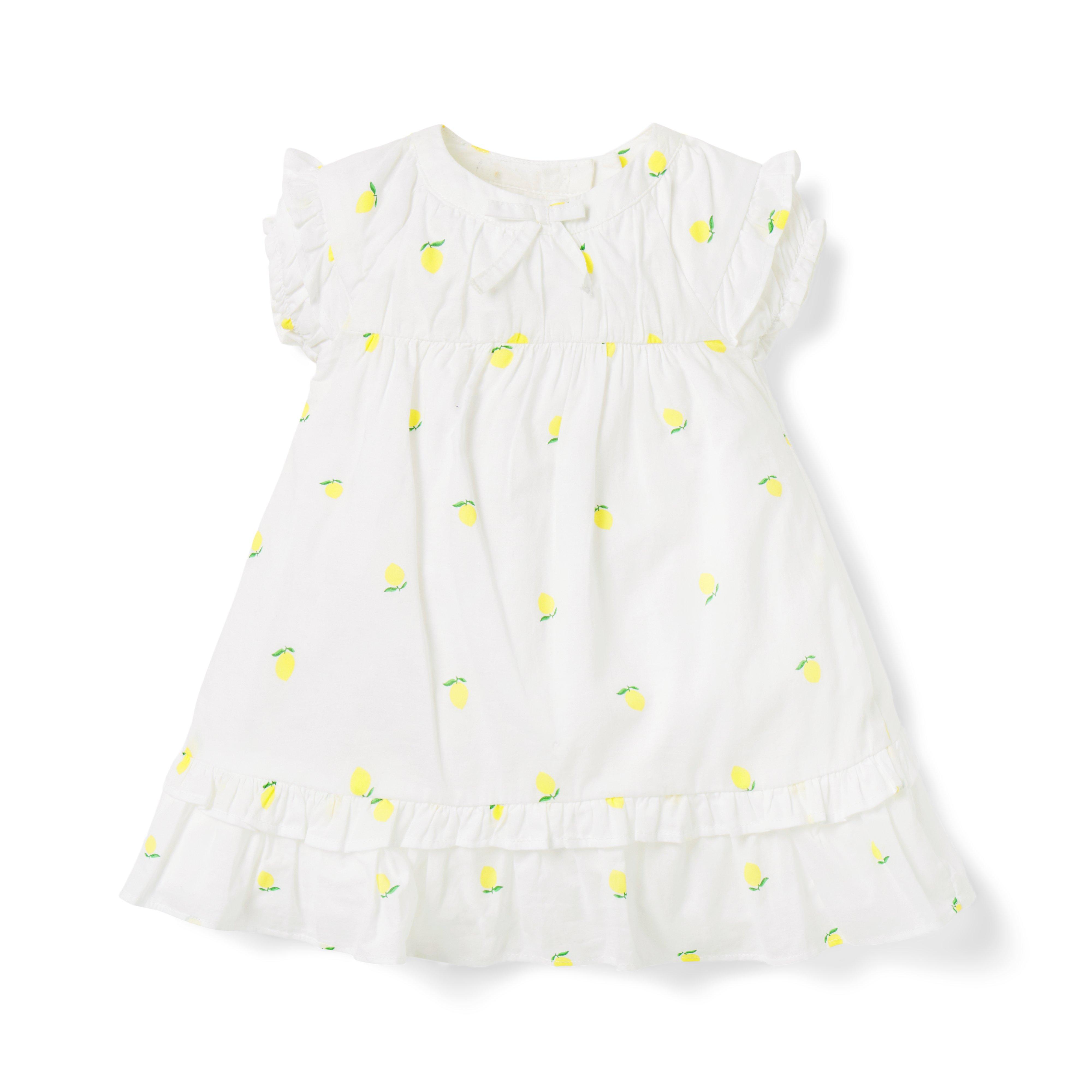 The Sunshine Lemon Baby Dress