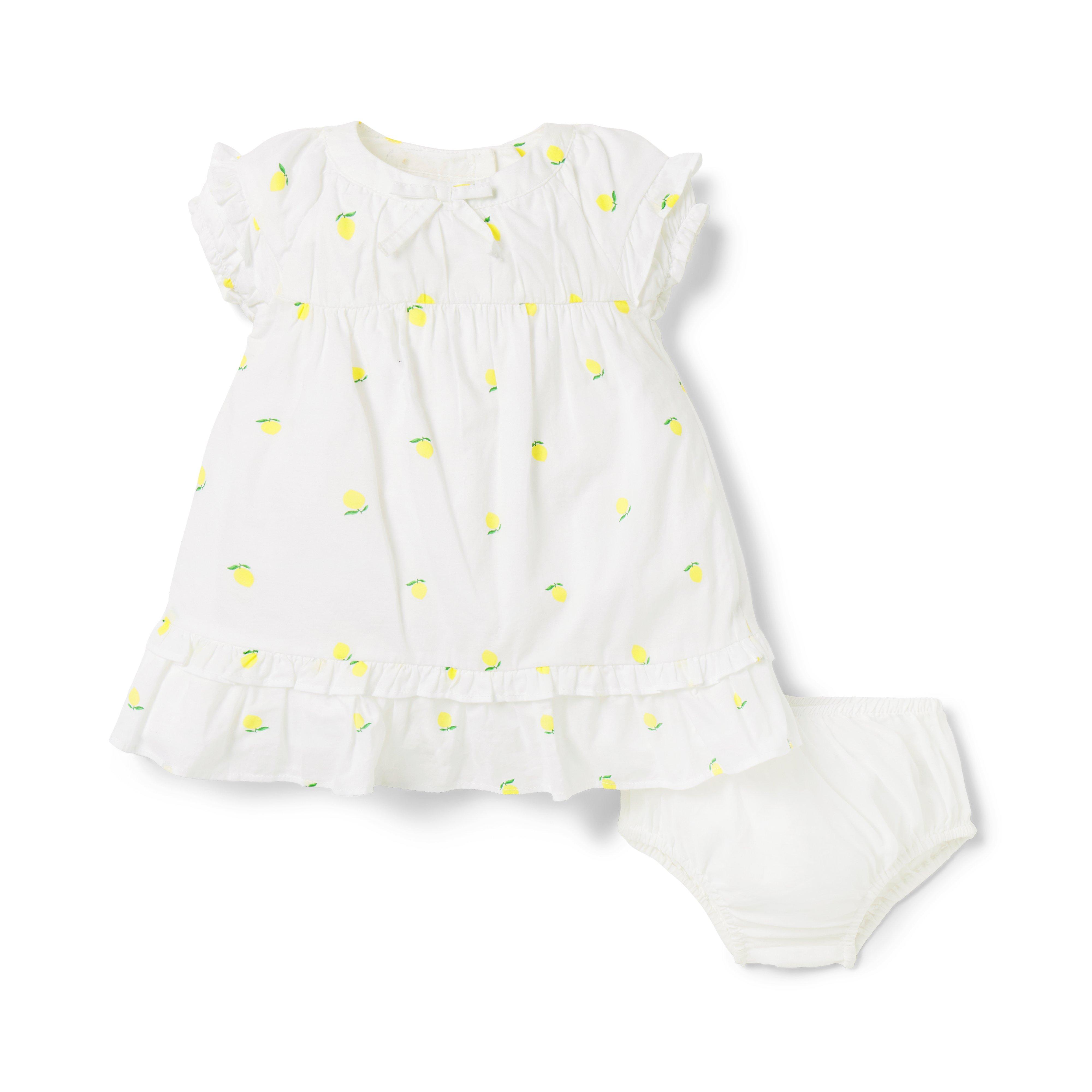 The Sunshine Lemon Baby Dress image number 2