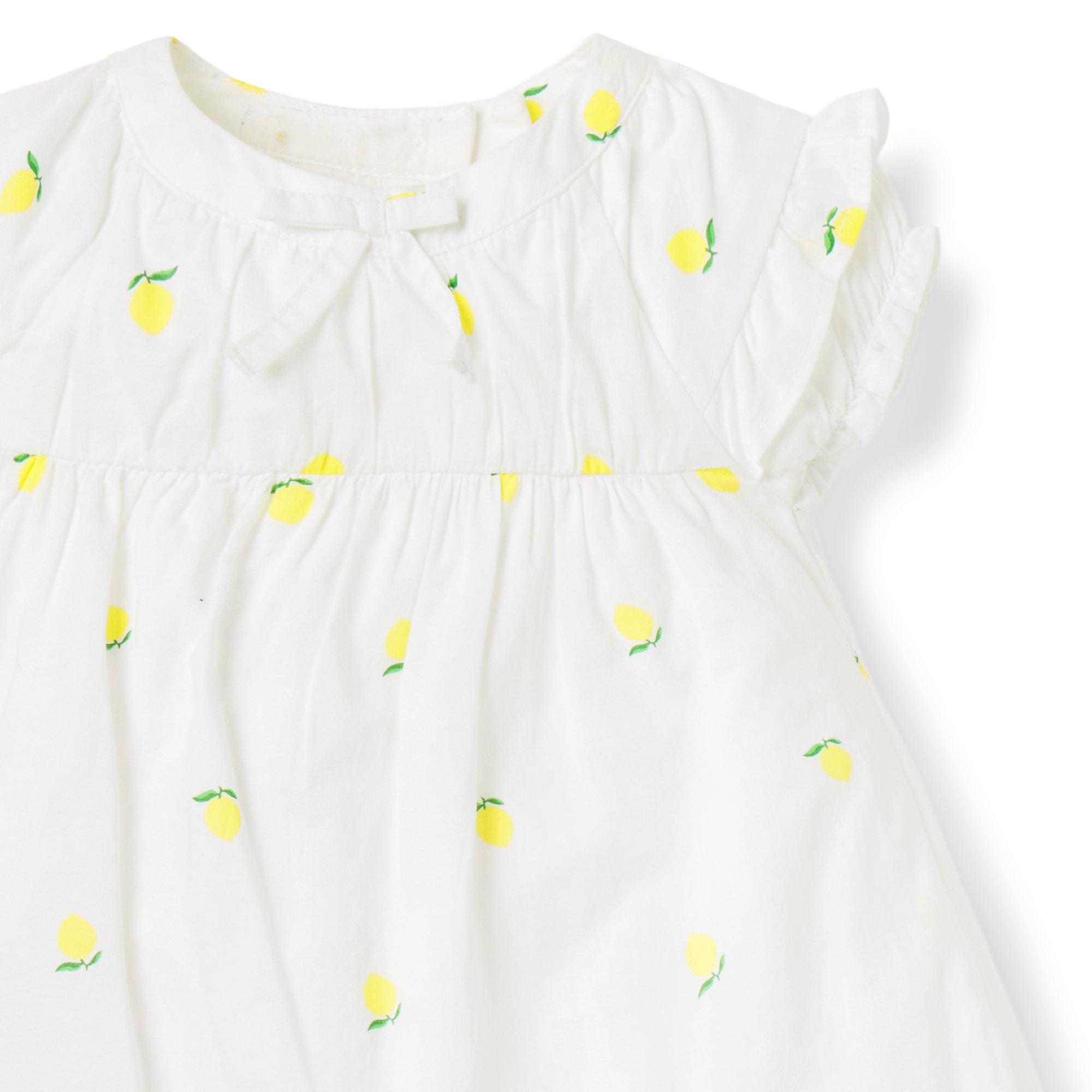 The Sunshine Lemon Baby Dress image number 4