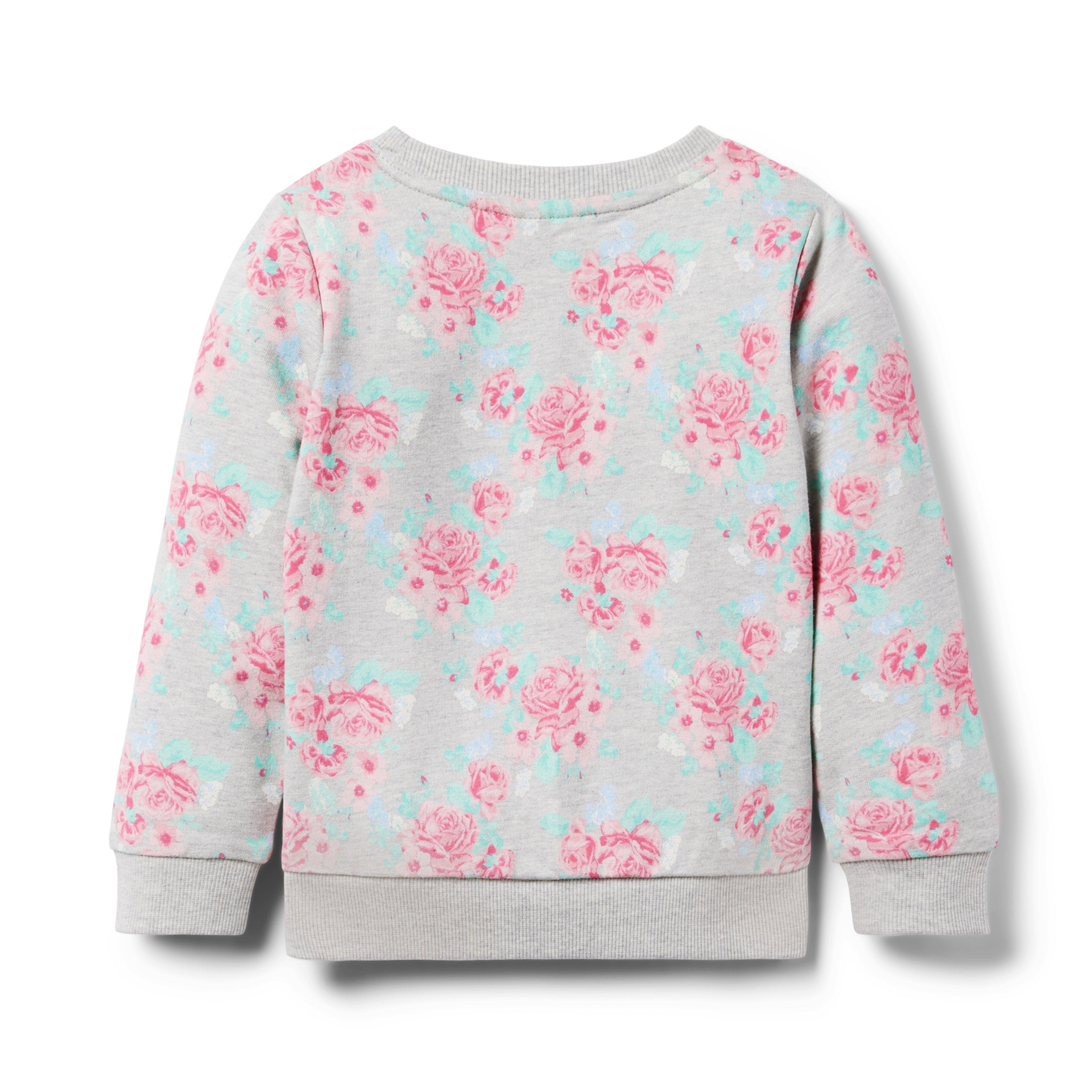 Floral French Terry Sweatshirt