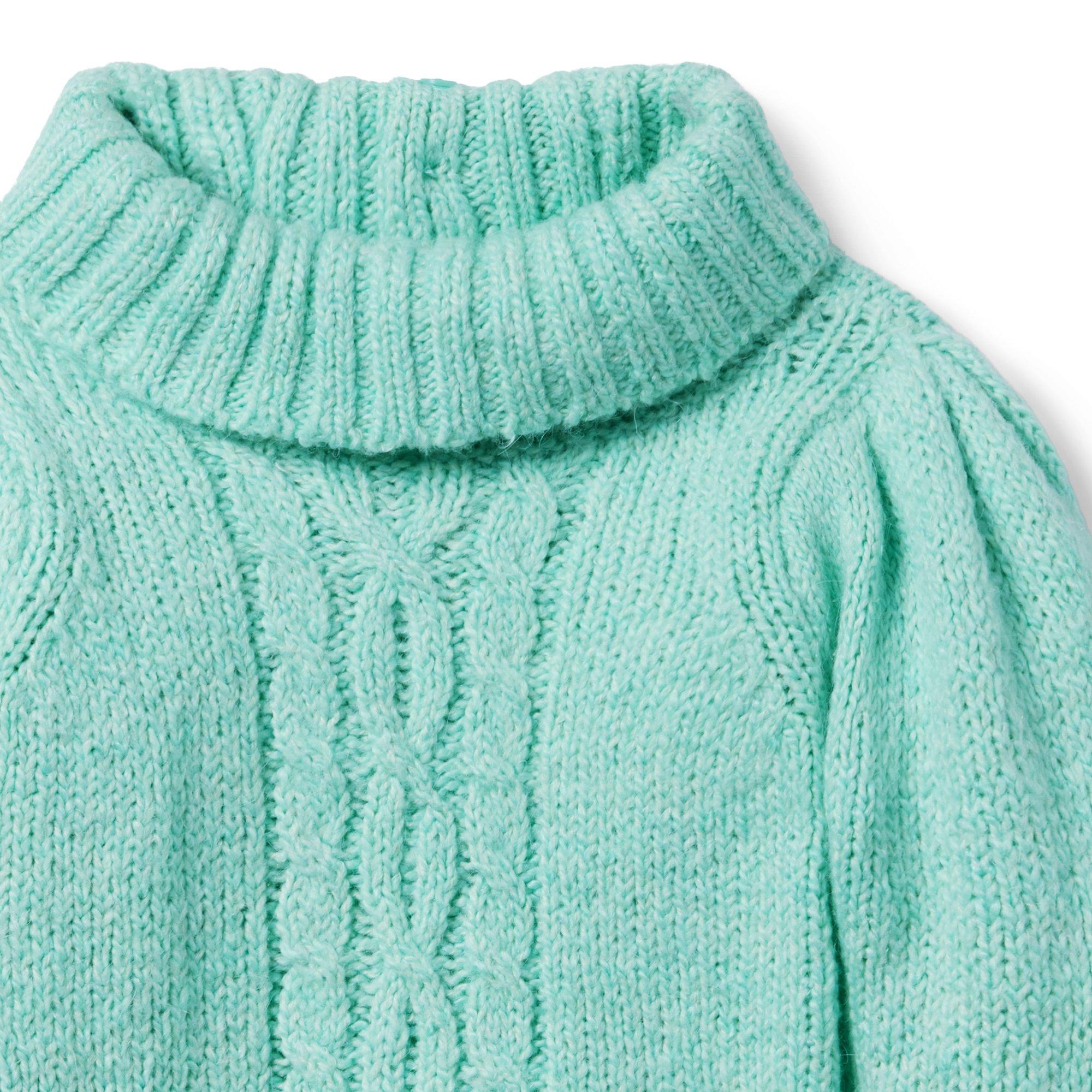 Cable Knit Marled Sweater image number 2