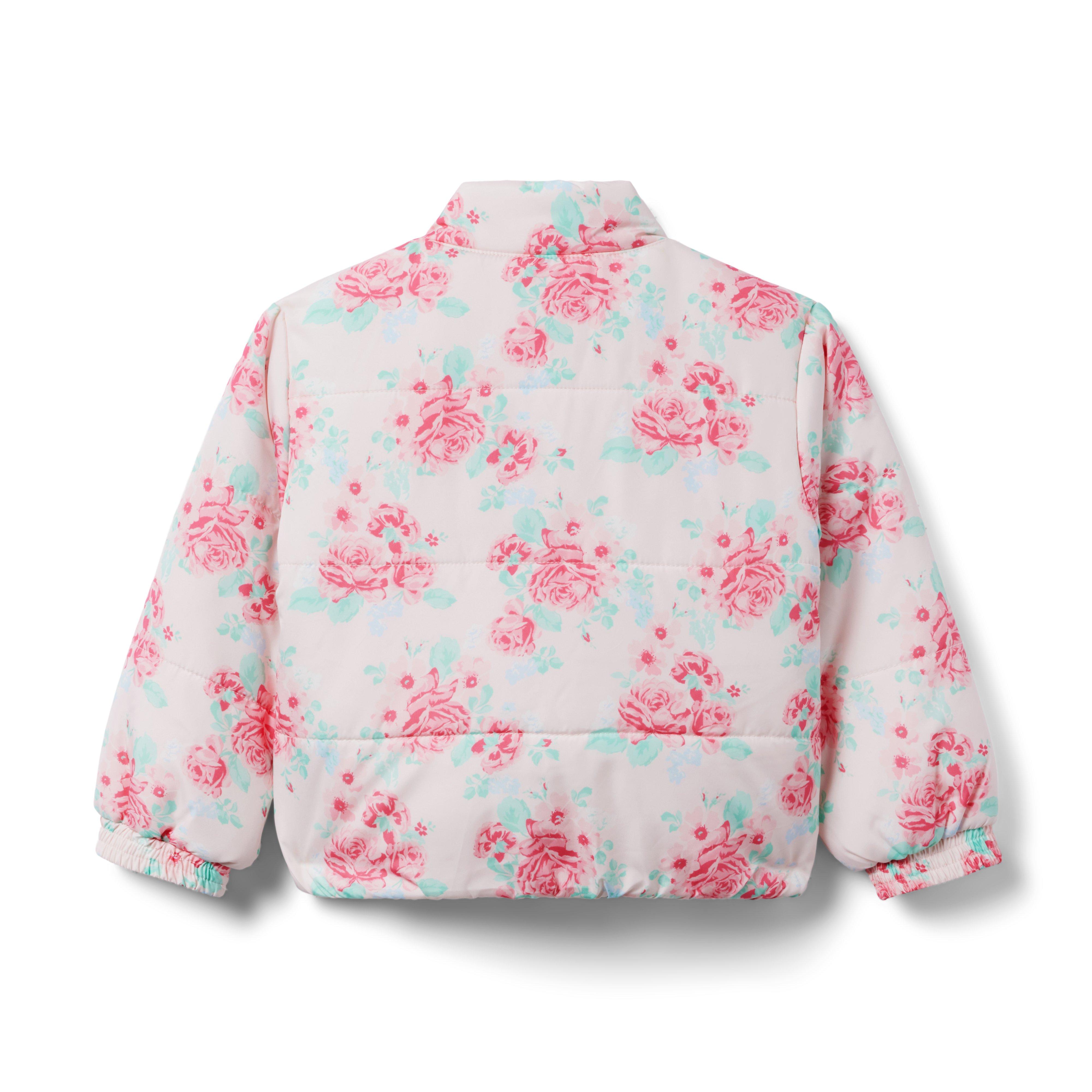 Floral Puffer Jacket image number 1