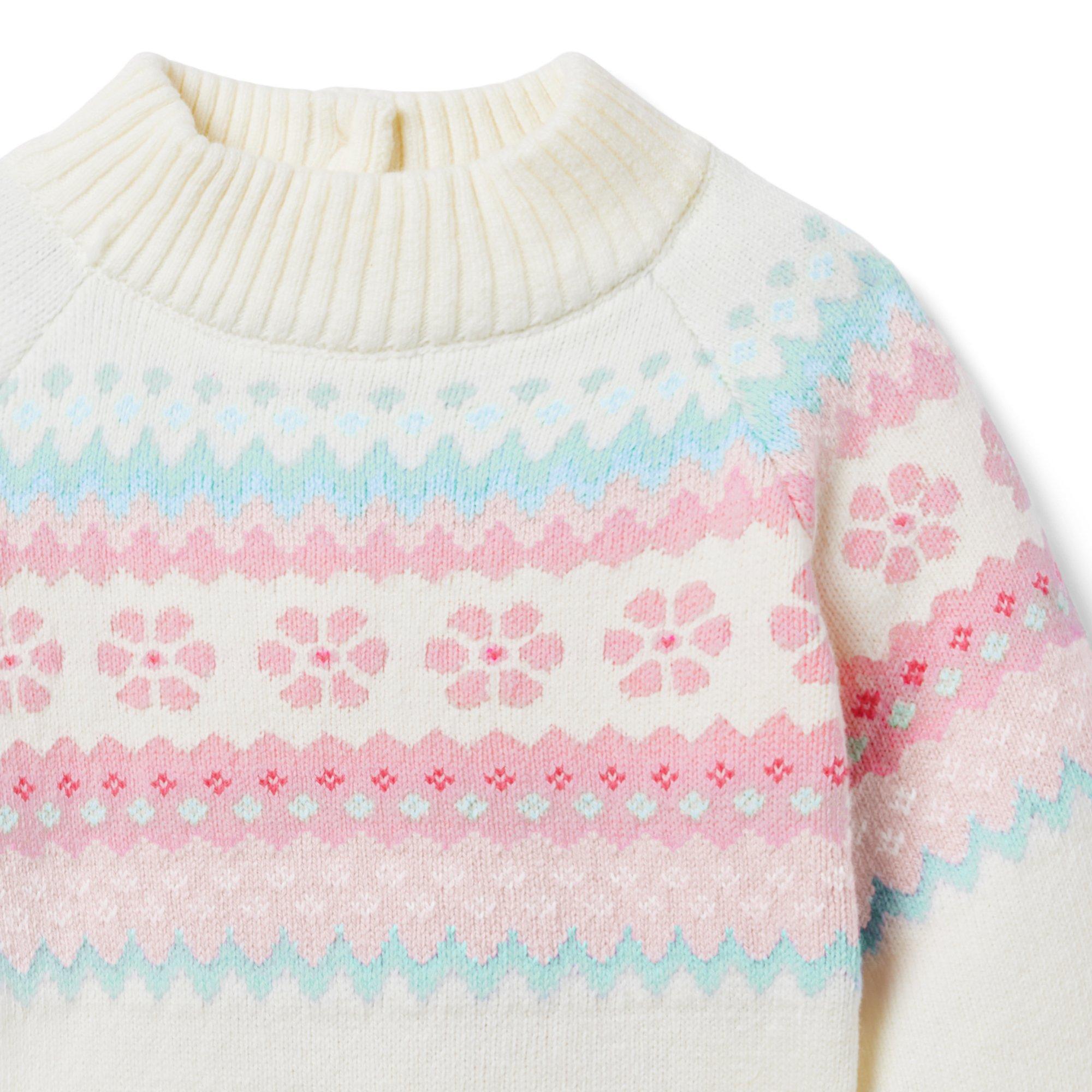 The Flower Fair Isle Sweater image number 3