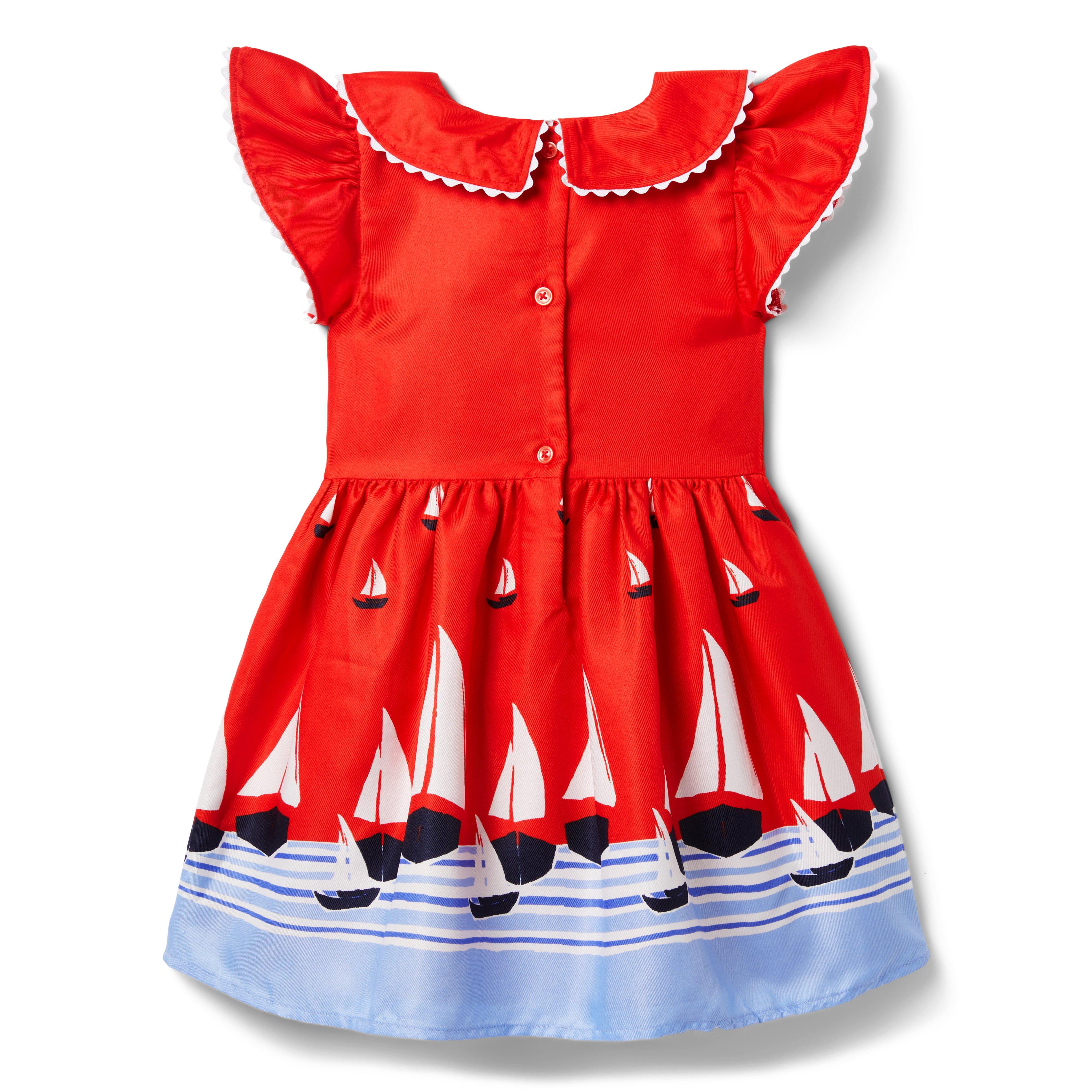 Sailboat Collared Dress image number 1