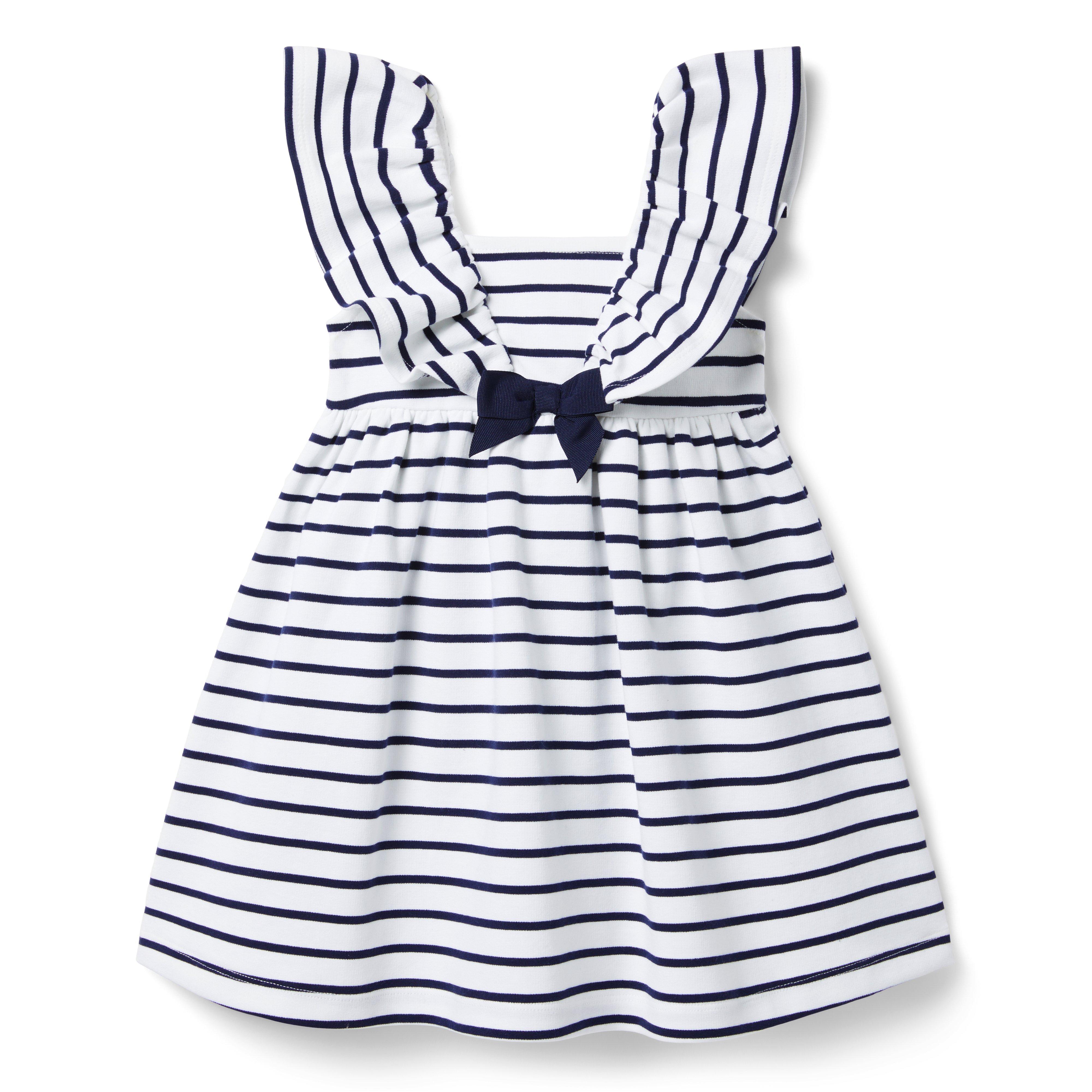 Striped Ponte Dress