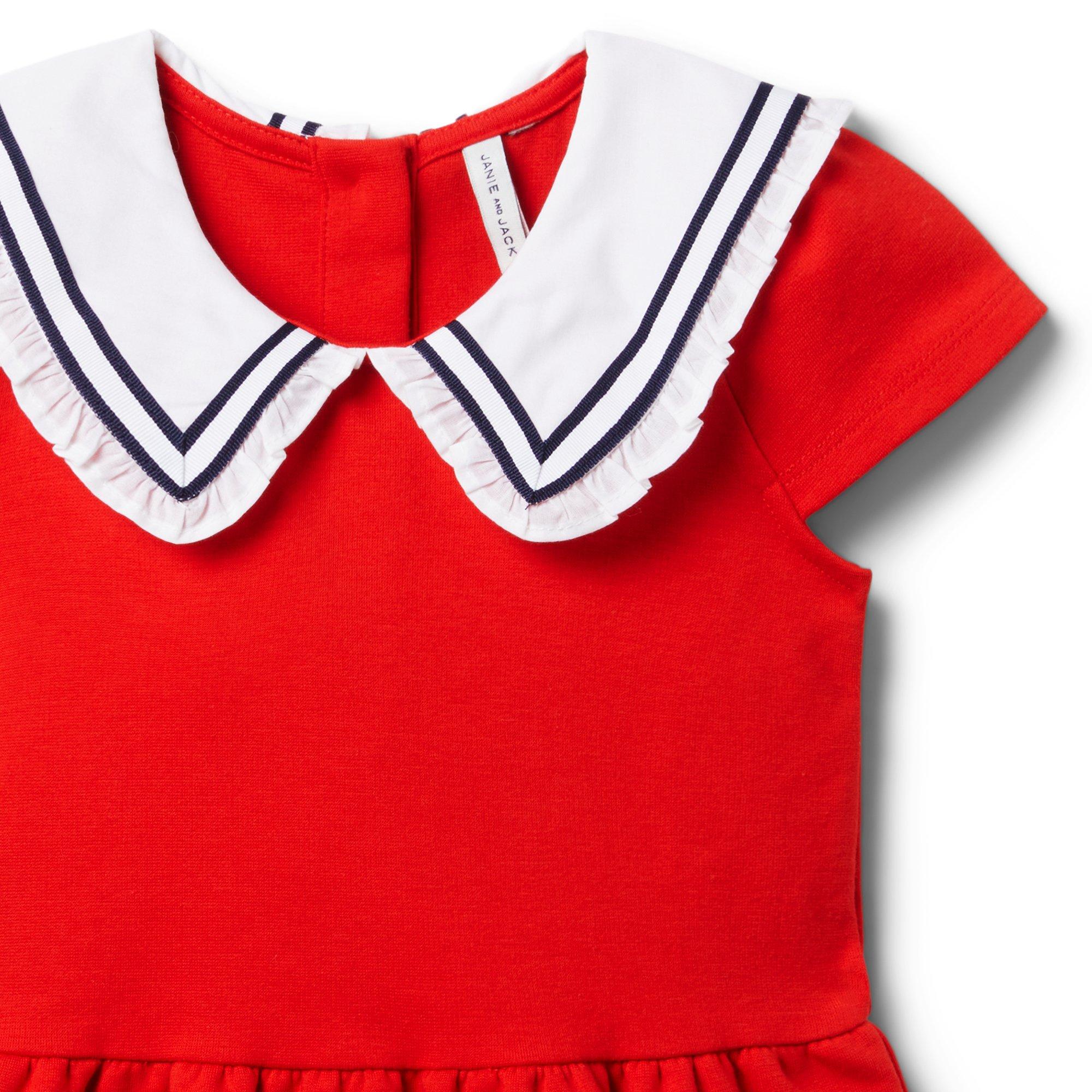 Sailor Collar Ponte Dress