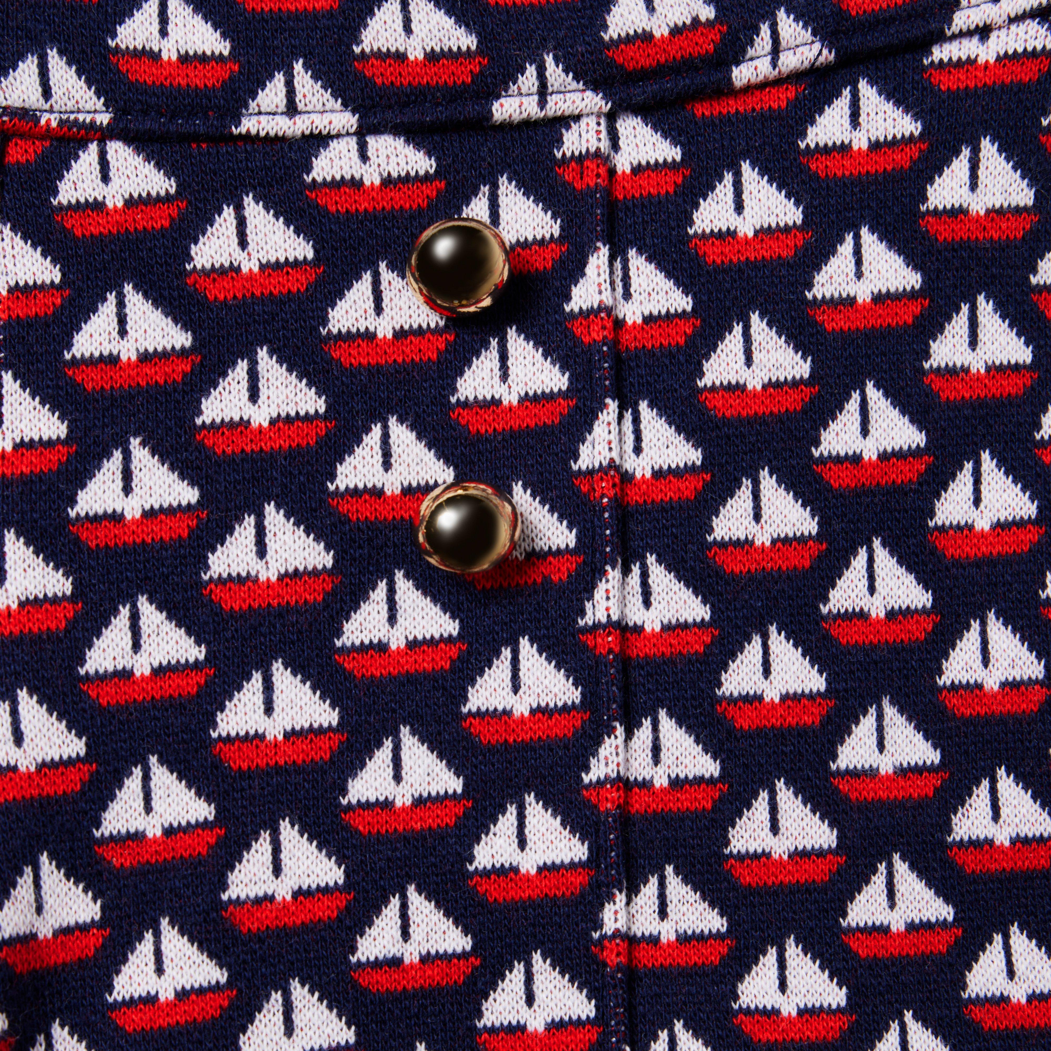 Sailboat Jacquard Short image number 2