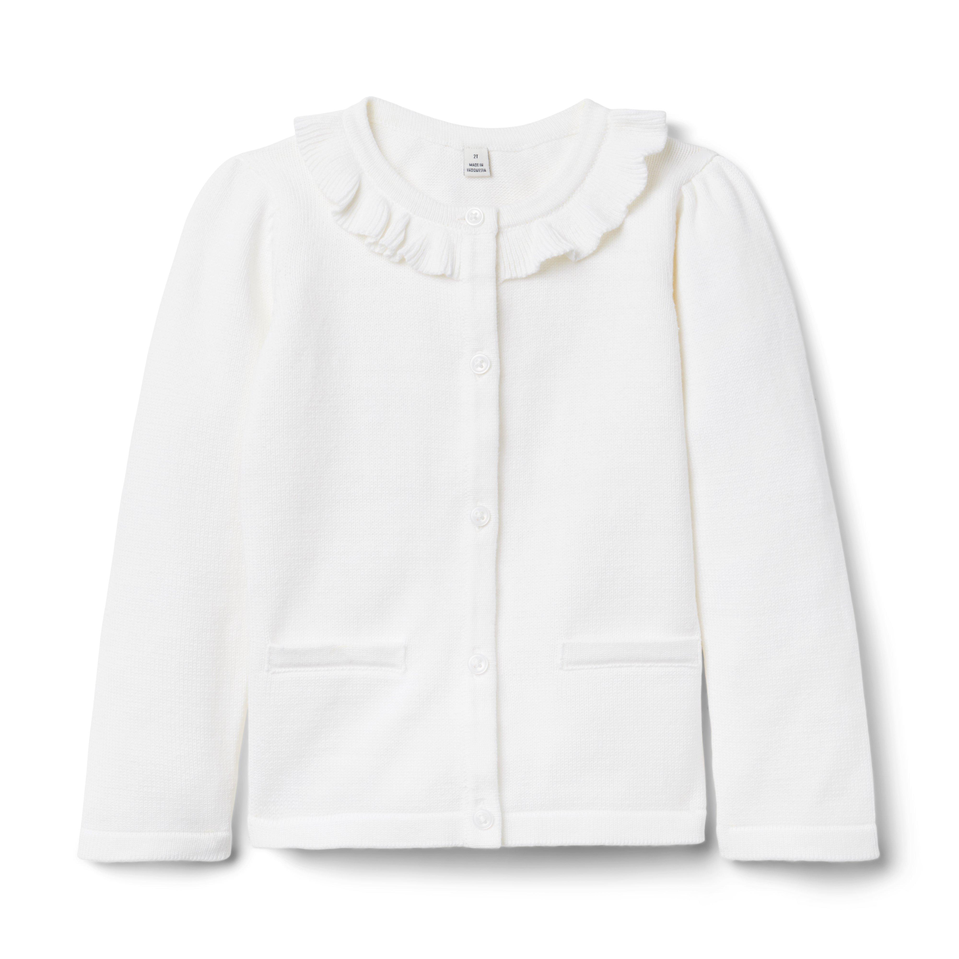 The Ruffle Collar Cardigan