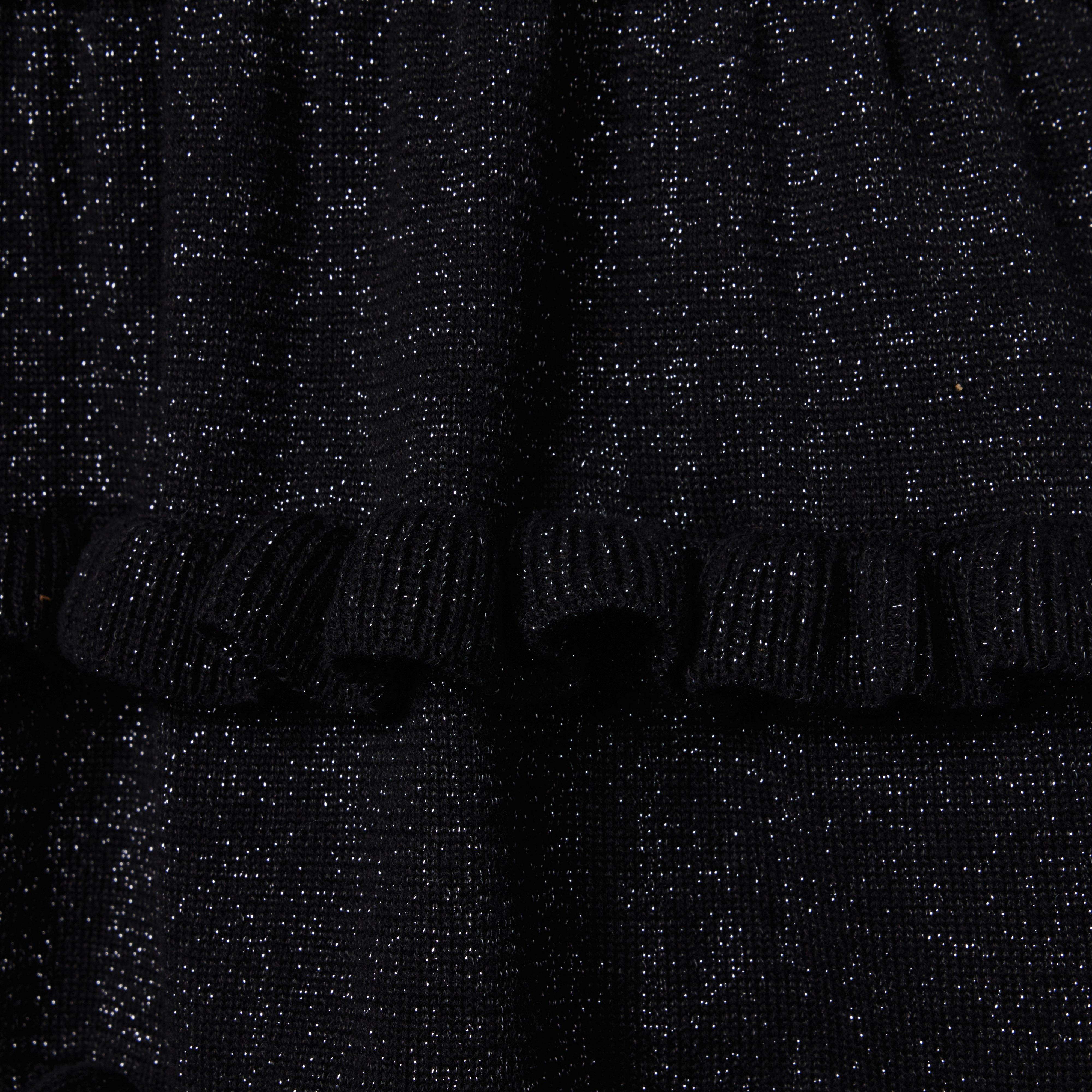 Sparkle Ribbed Ruffle Dress image number 2