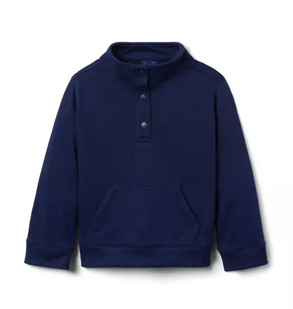 French Terry Half Snap Pullover image number 0