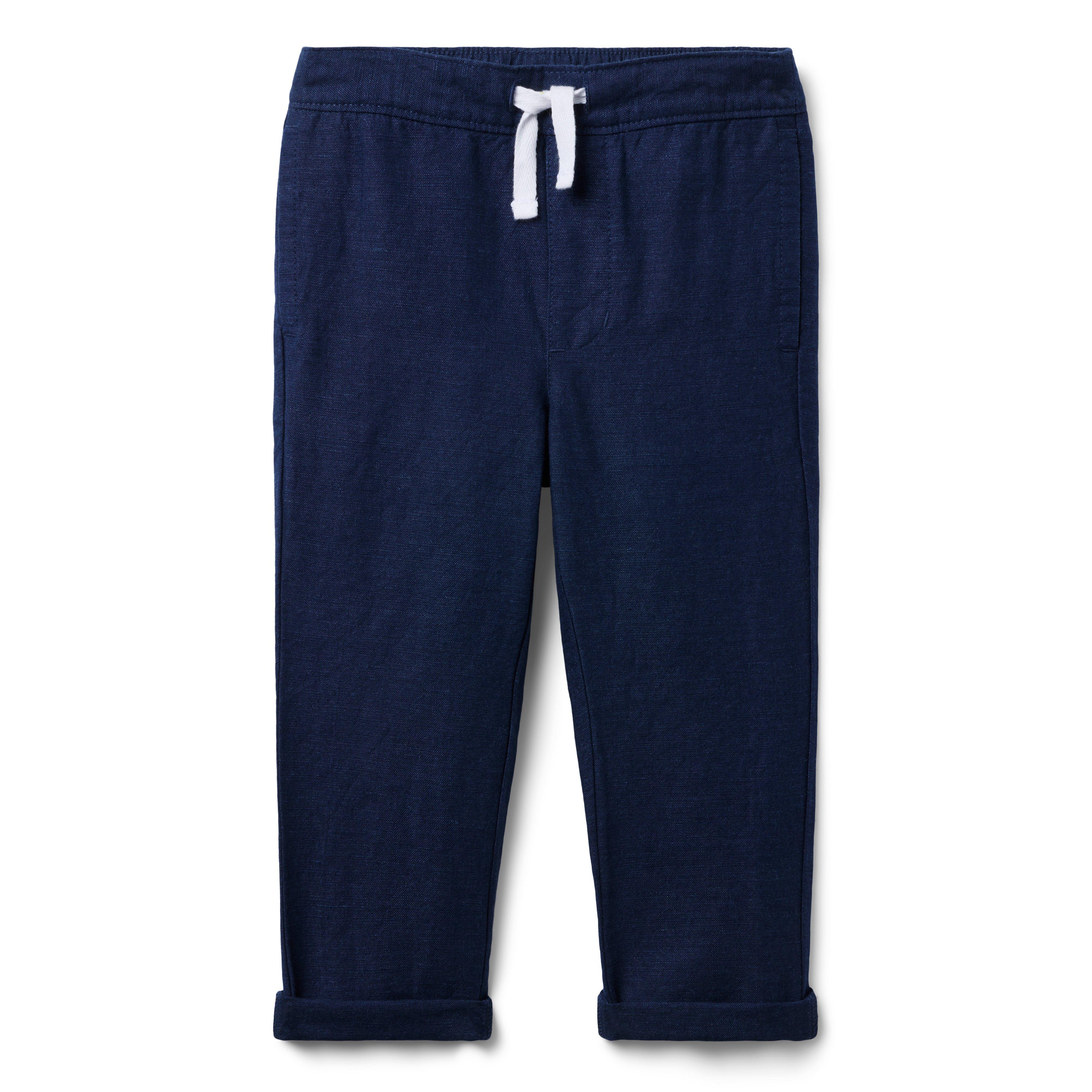 The Linen-Cotton Pull-On Pant