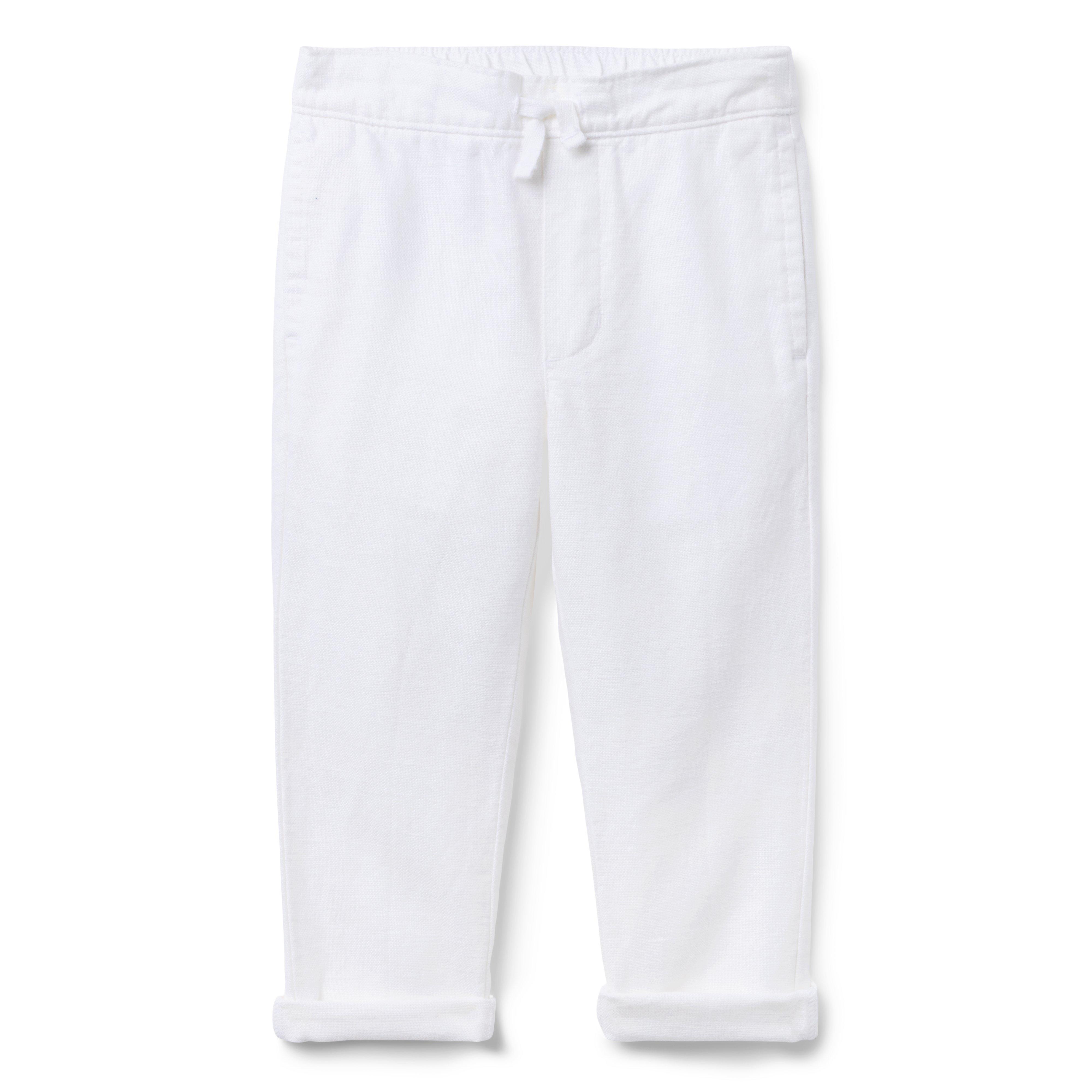 The Linen-Cotton Pull-On Pant