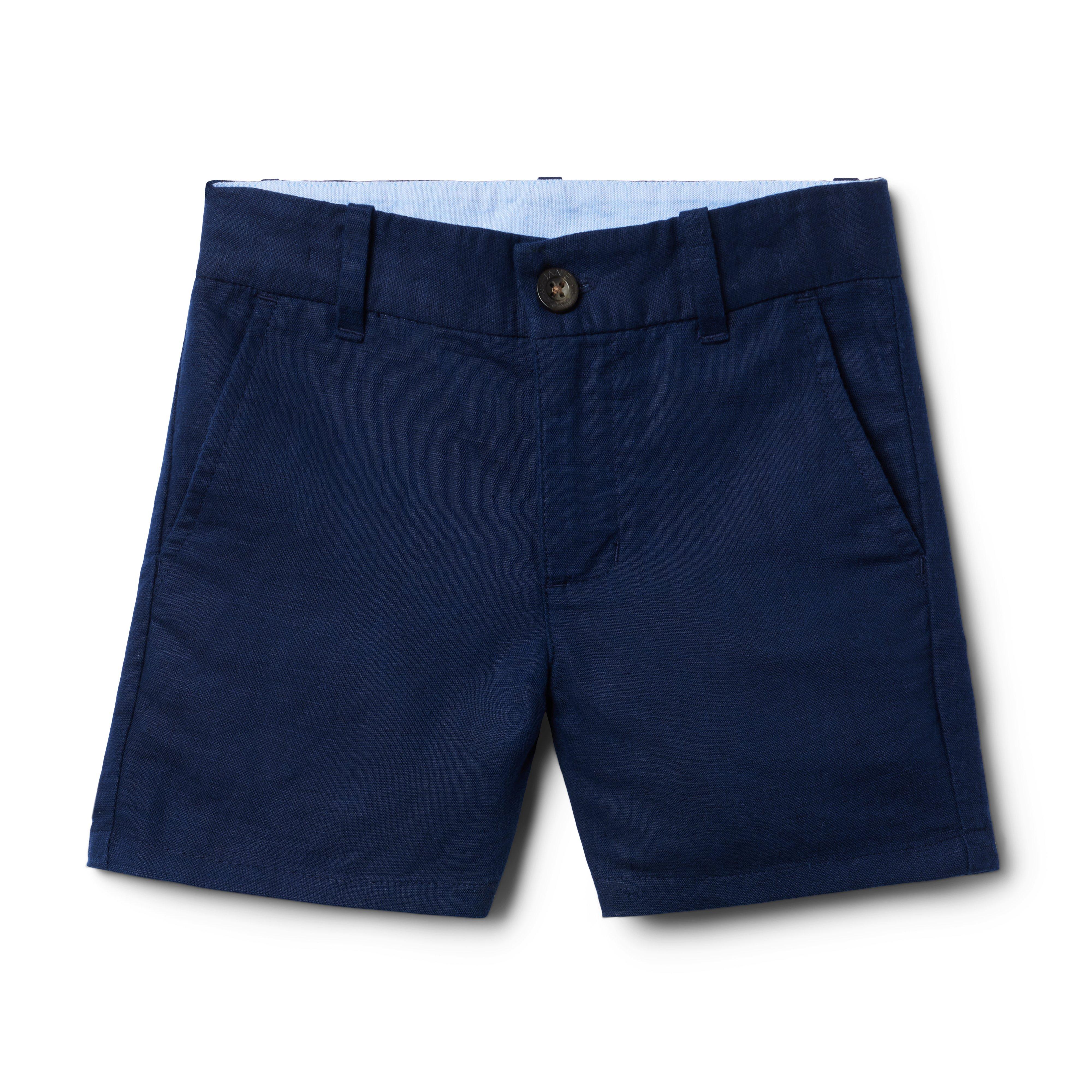 Cashmere in Love Kids York cotton-blend shorts - Blue