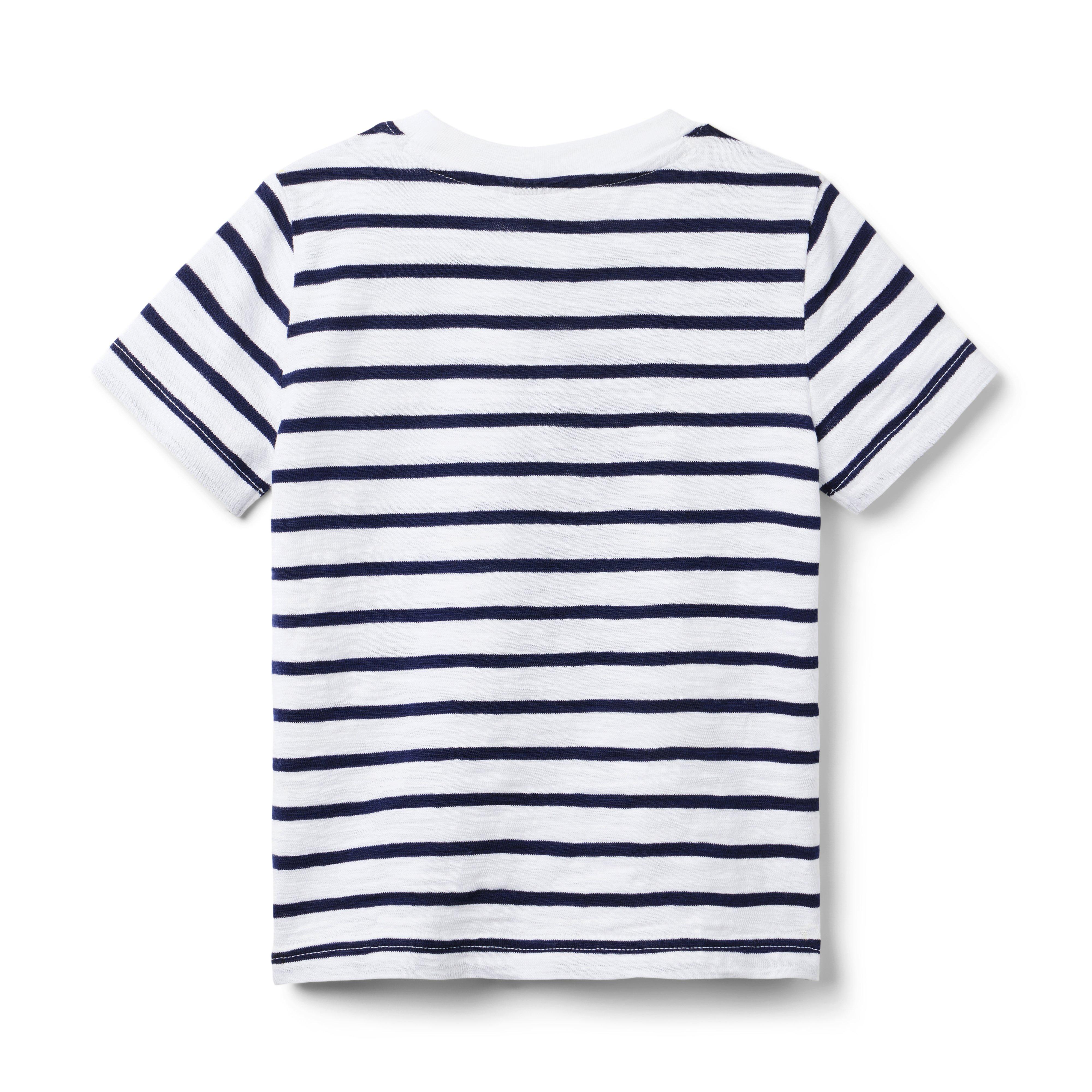 The Striped Slub Tee image number 1